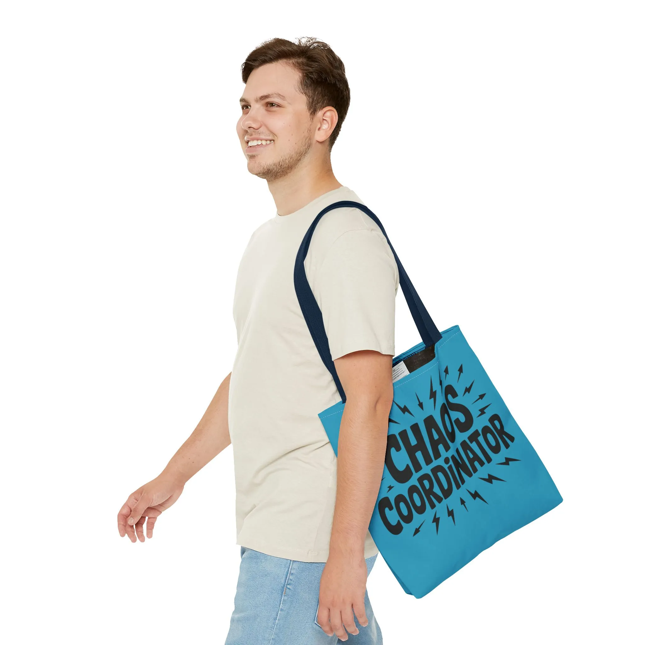 Chaos Coordinator Tote Bag, Fun Carryall for Busy Moms, Students, or Event Planners, Perfect Gift, Beach Weekender Bag, Large Tote Bag - Image 8