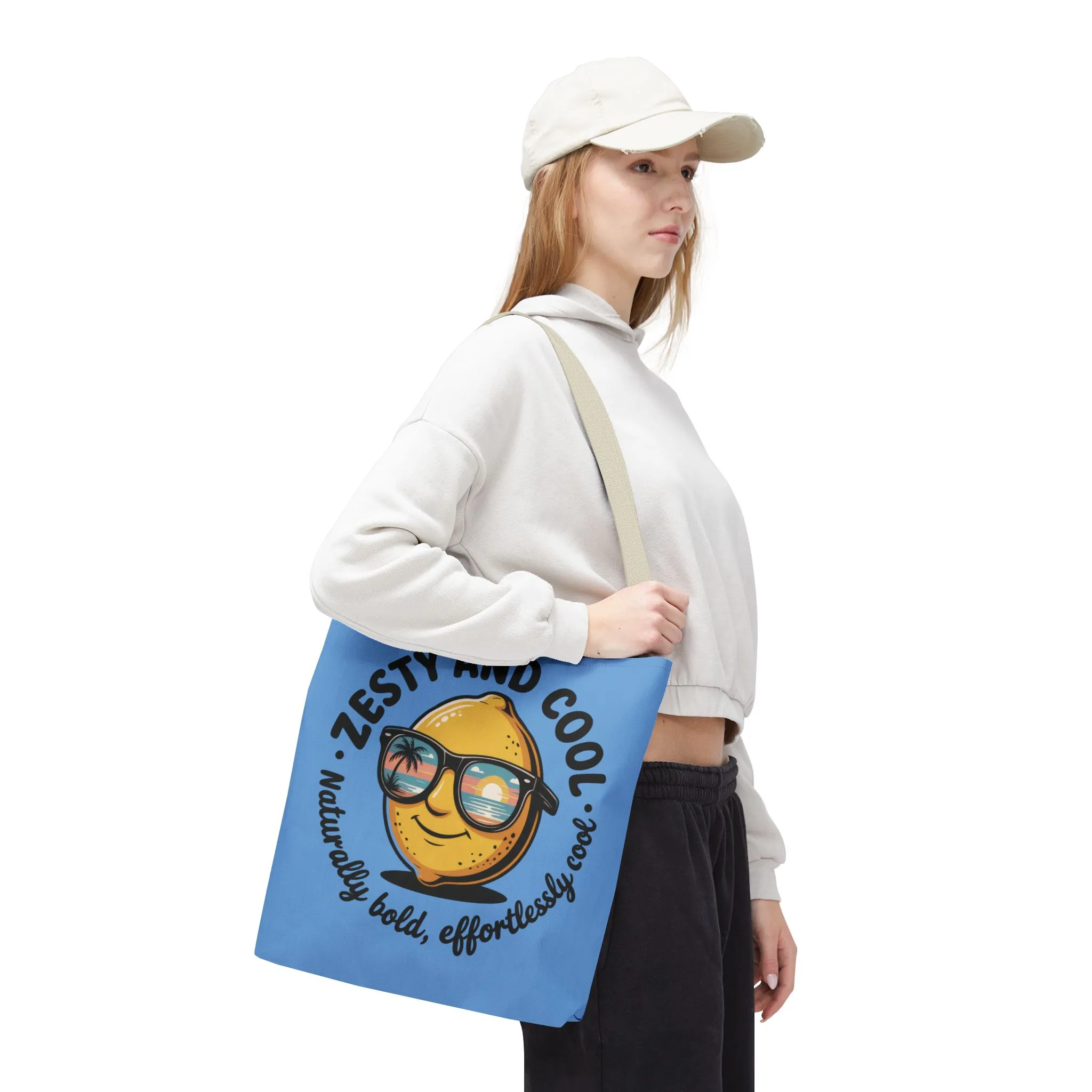 Zesty Lemon Tote Bag - Fun & Bold Carry-All for Everyday Use, Summer, Beach Days, Gifts, Eco-Friendly Shopping, Large Tote Bag - Image 25