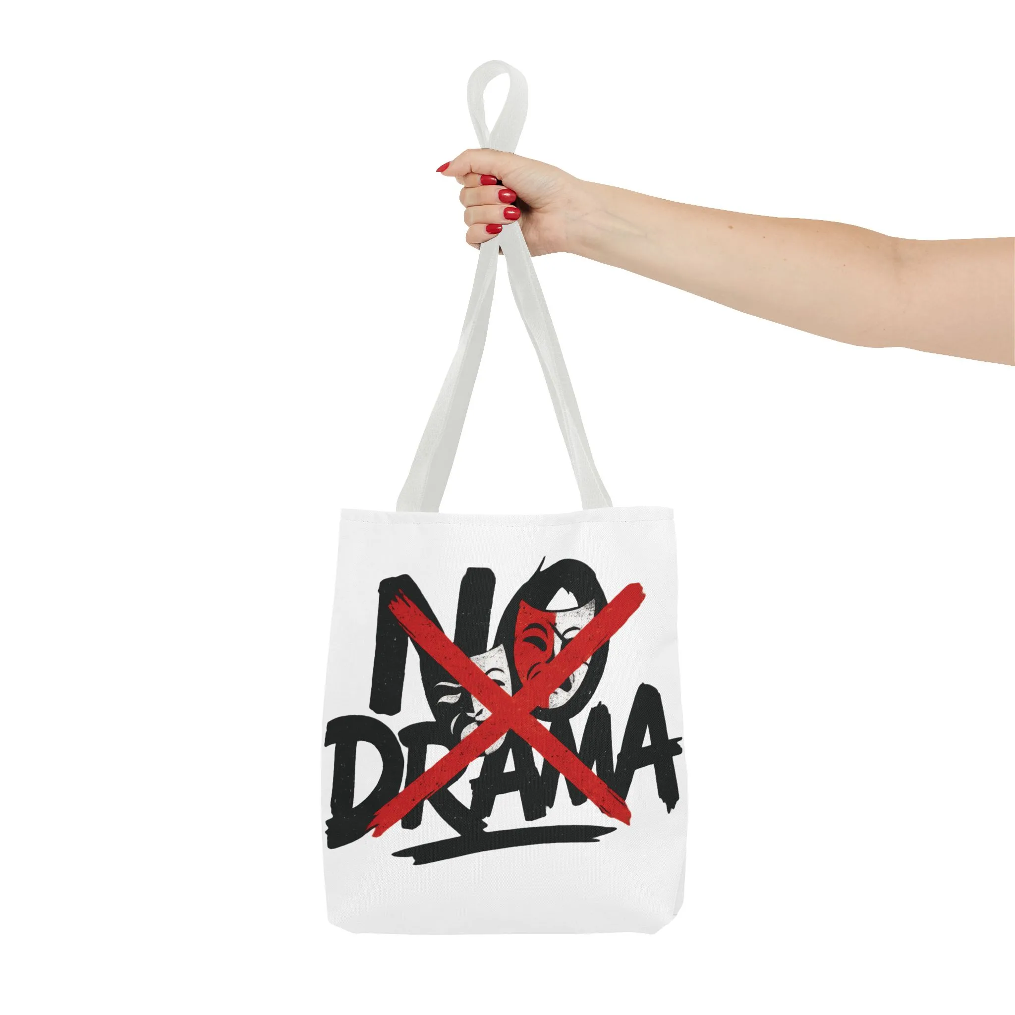 No Drama Tote Bag, Stylish Canvas Bag for Everyday Use, Perfect Gift for Friends, Beach Days, Shopping, and Travel, Large Tote Bag - Image 19