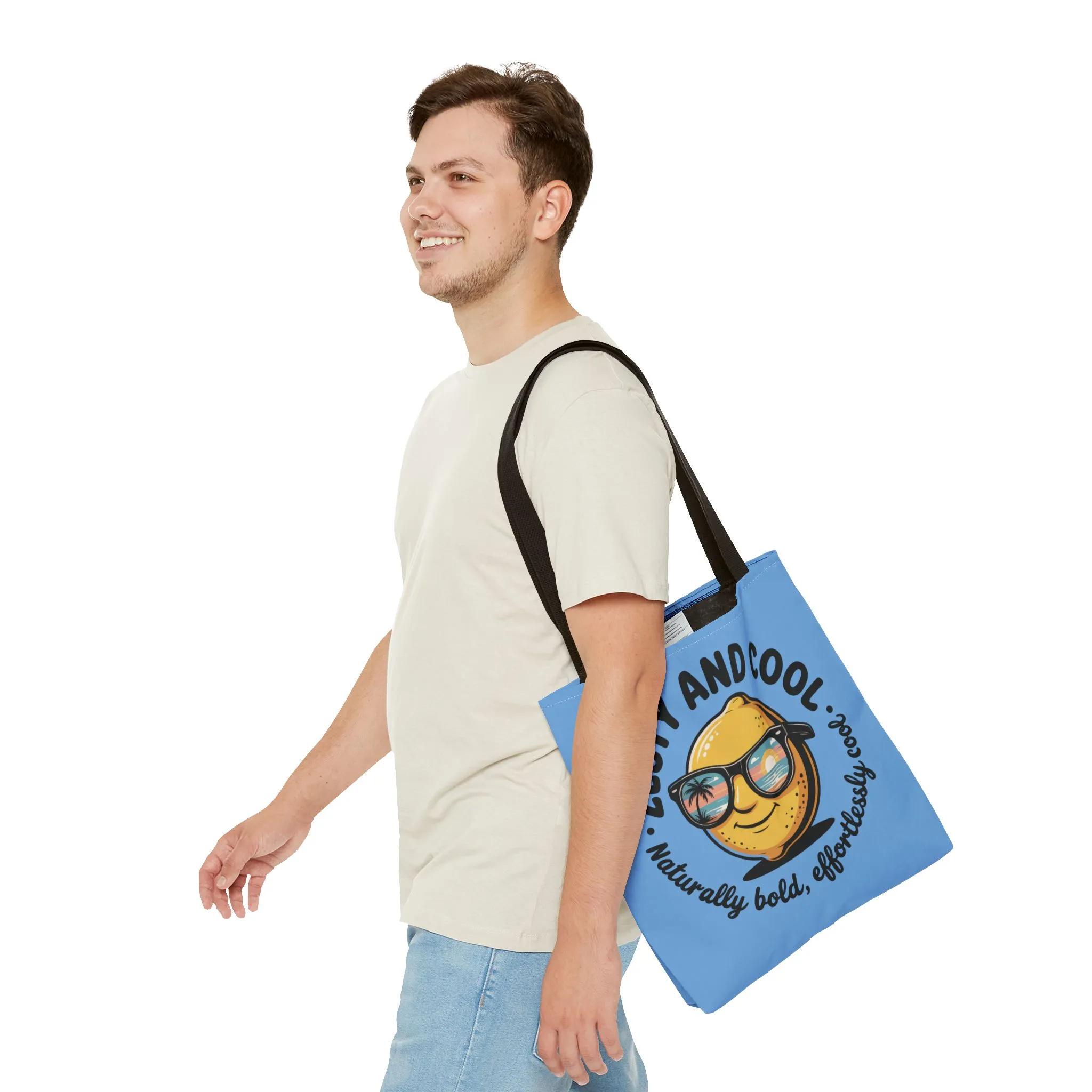Zesty Lemon Tote Bag - Fun & Bold Carry-All for Everyday Use, Summer, Beach Days, Gifts, Eco-Friendly Shopping, Large Tote Bag - Image 13