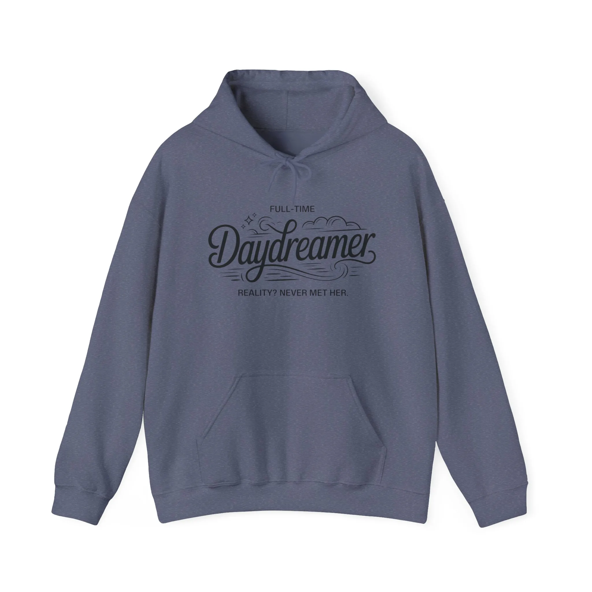 Womens Hooded Sweatshirt, Daydreamer Hoodie, Funny Full-Time Dreamer Graphic Sweatshirt, Reality Never Met Her Cozy Quote Hoodie - Image 45