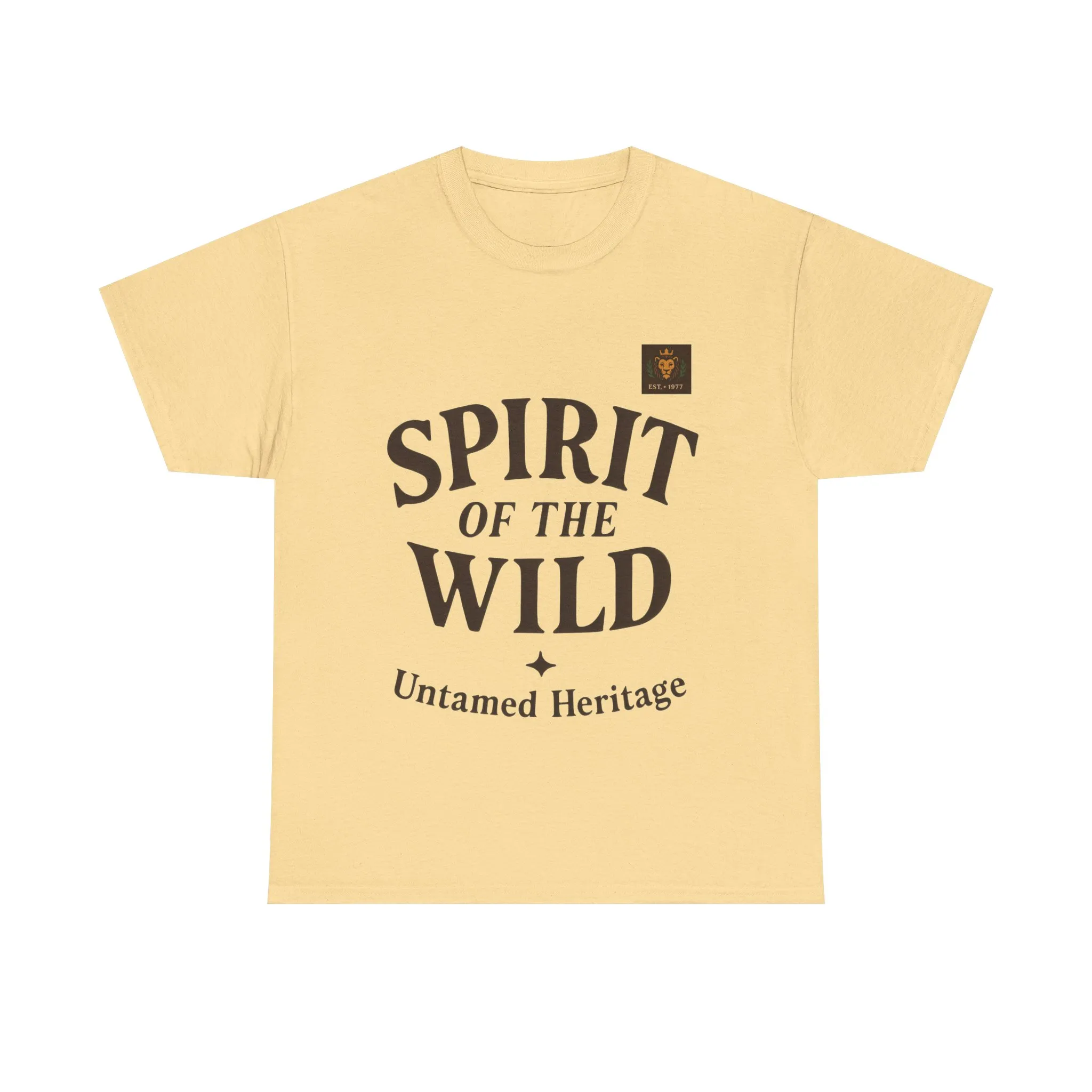 Spirit of the Wild Mens Heavy Cotton Tee, Nature Lover Gift, Outdoor Adventure Shirt, Unisex Tee, Casual Wear, Unique Graphic Apparel - Image 37