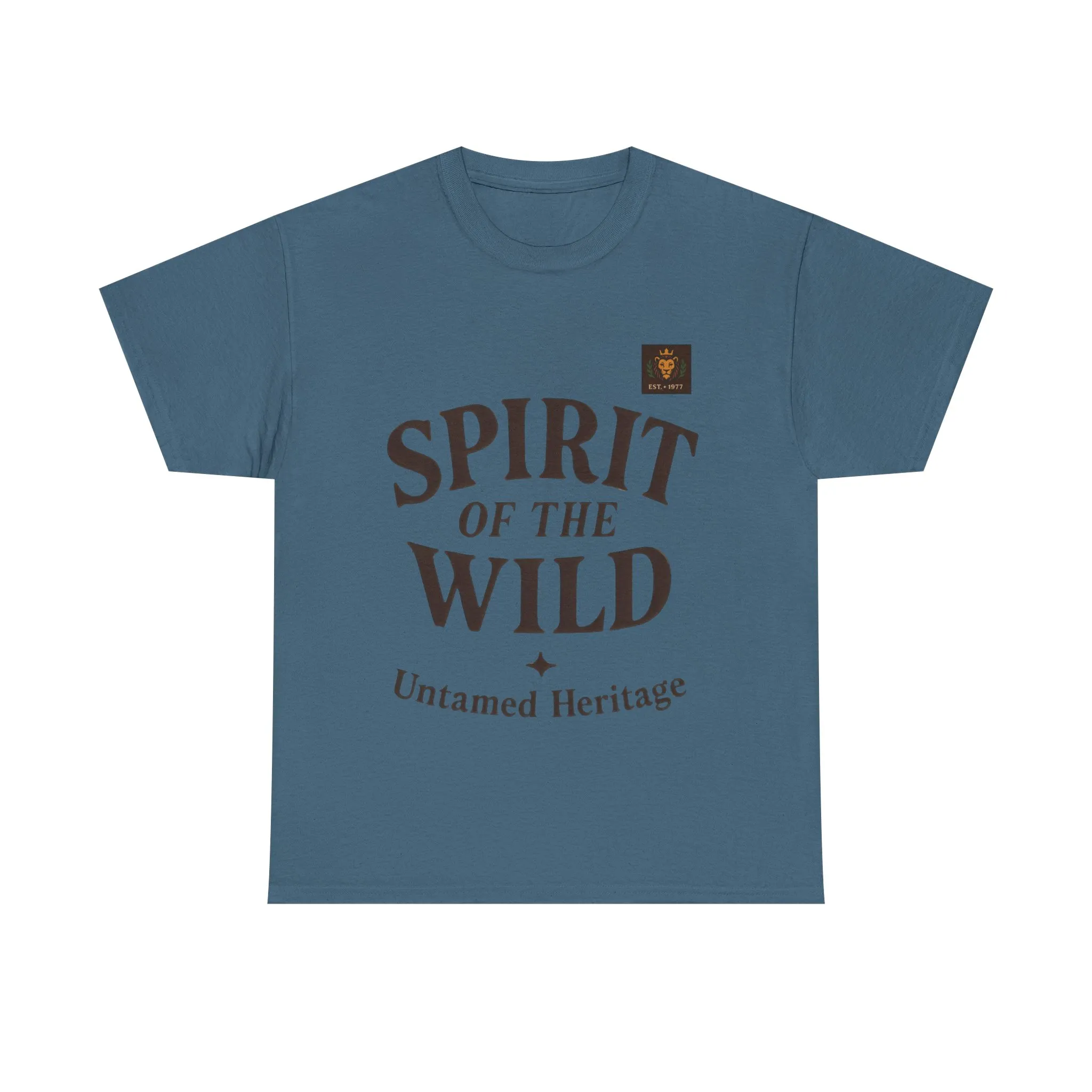 Spirit of the Wild Mens Heavy Cotton Tee, Nature Lover Gift, Outdoor Adventure Shirt, Unisex Tee, Casual Wear, Unique Graphic Apparel - Image 29