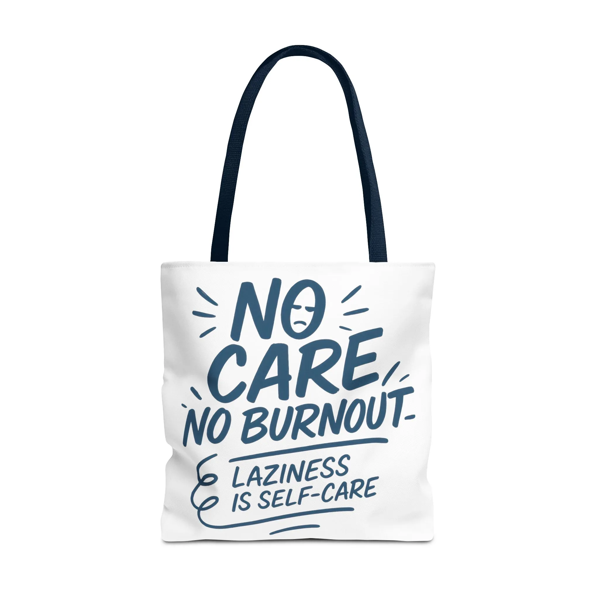 Laziness is Self-Care Funny Quote Bag, Oversized Reusable Canvas Shopping Tote, Sarcastic Self-Care Gift, Weekend Getaway, Everyday Use - Image 21