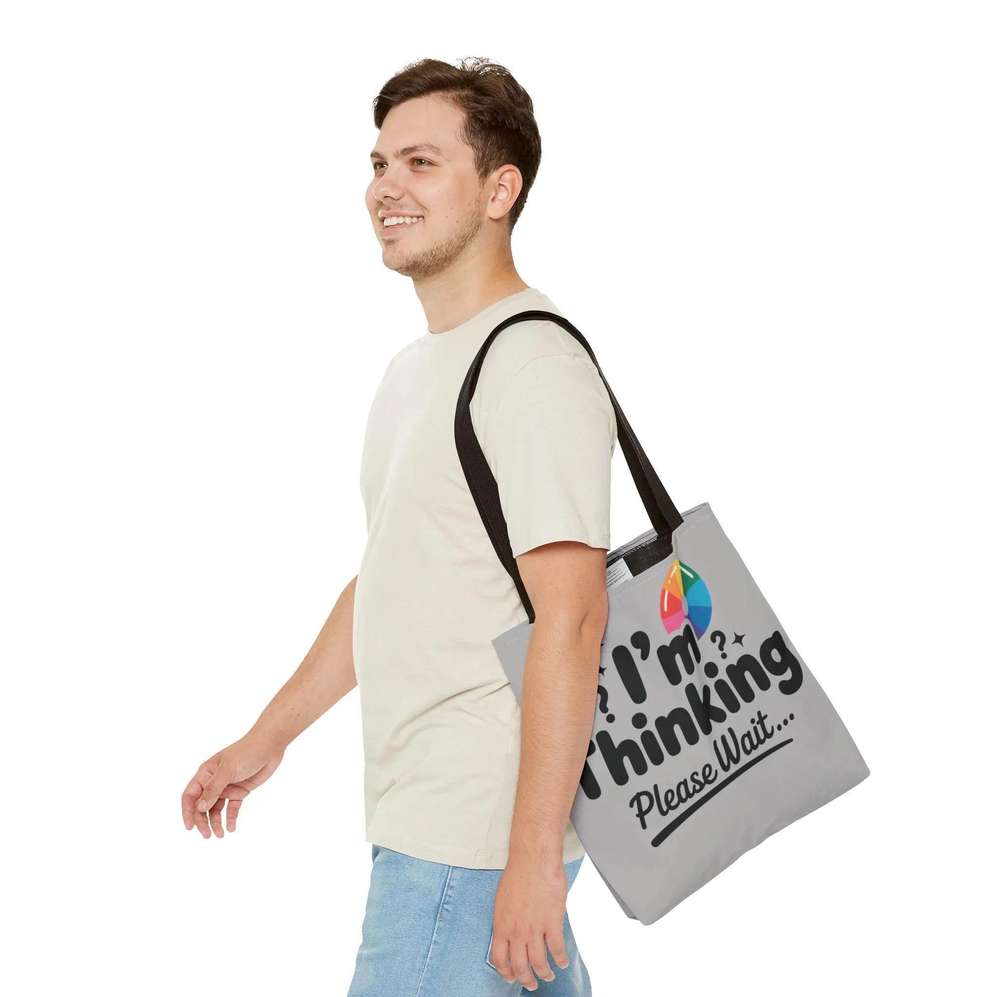 Whimsical Thinking Tote Bag, Funny Gift, Carry-All for Daily Use, Ideal for Birthdays and Graduations, Work or School Tote for Women and Men - Image 13