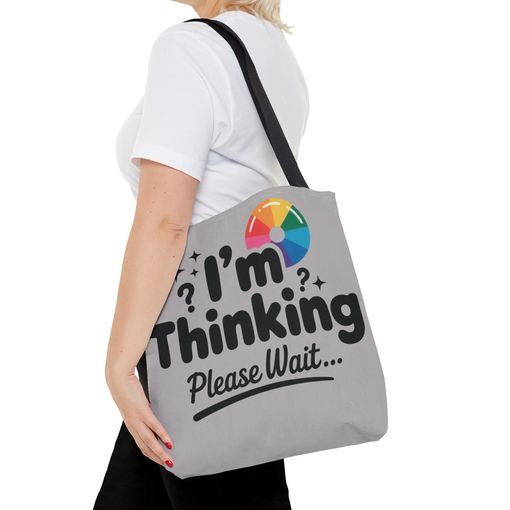 Whimsical Thinking Tote Bag, Funny Gift, Carry-All for Daily Use, Ideal for Birthdays and Graduations, Work or School Tote for Women and Men - Image 14