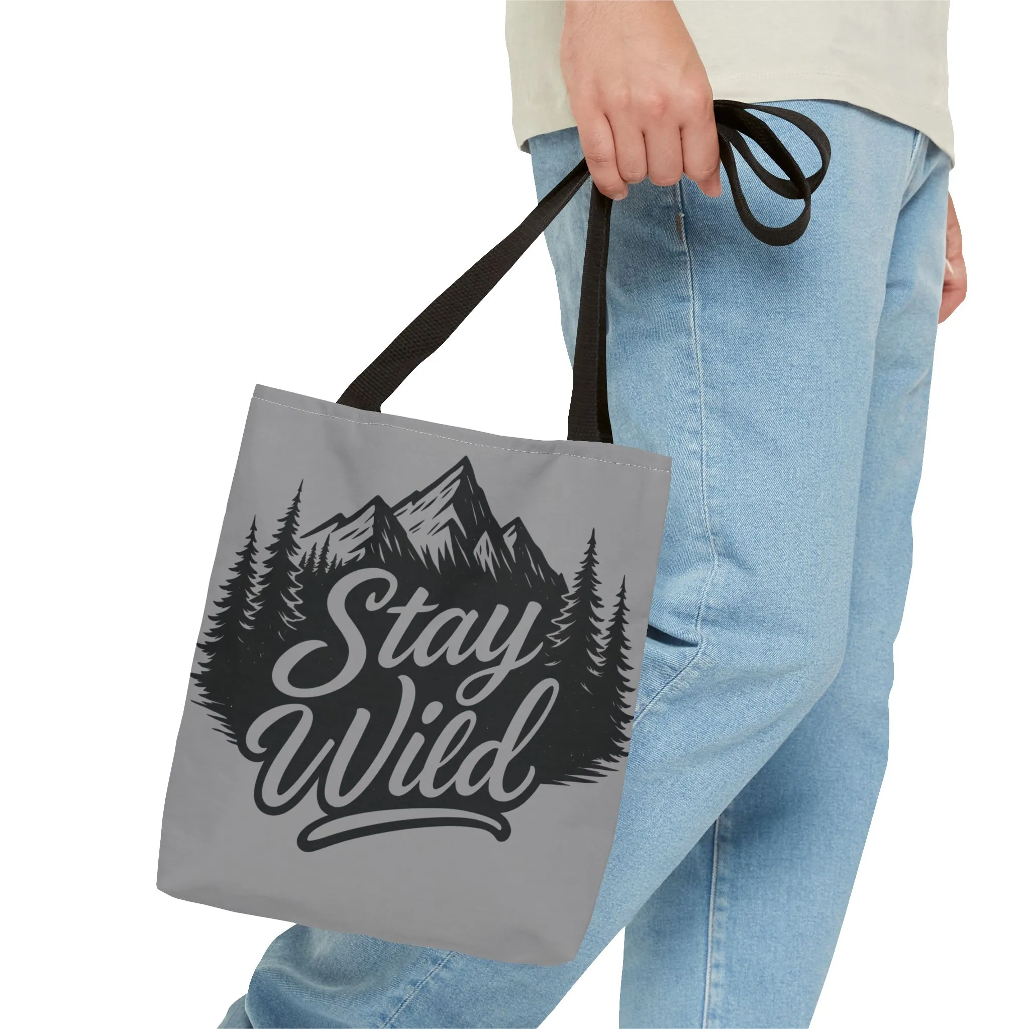Stay Wild Tote Bag | Eco-friendly Shopping Bag, Adventure Tote, Outdoor Enthusiast Gift, Stylish Carryall, Perfect for Summer Adventures - Image 8