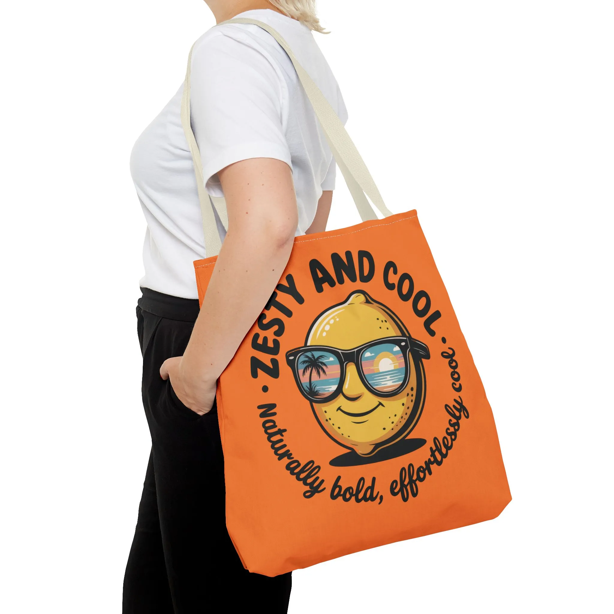 Zesty Lemon Tote Bag - Fun & Bold Carry-All for Everyday Use, Summer, Beach Days, Gifts, Eco-Friendly Shopping, Large Tote Bag - Image 29