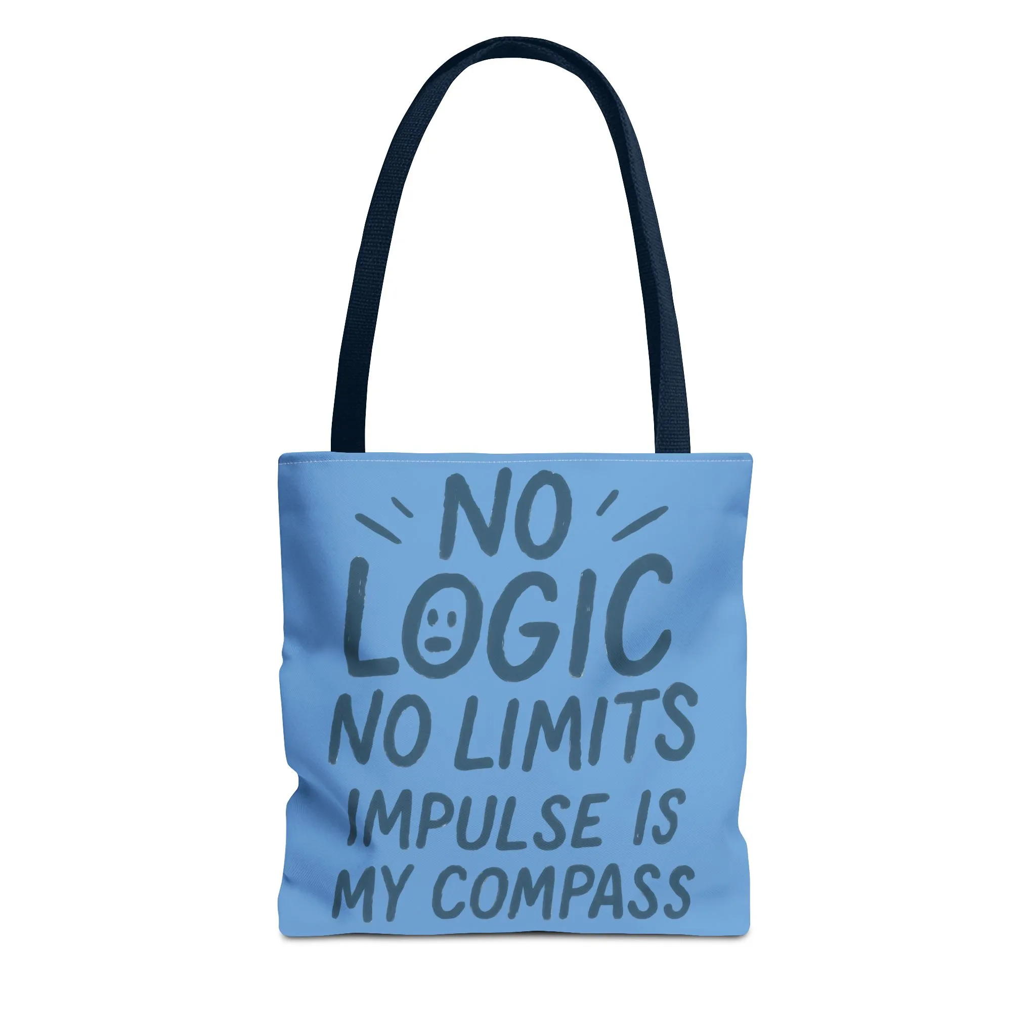 Impulse Is My Compass Tote Bag, Motivational Tote, Reusable Shopping Bag, Perfect Gift for Friends, Everyday Carry, Eco-Friendly - Image 6