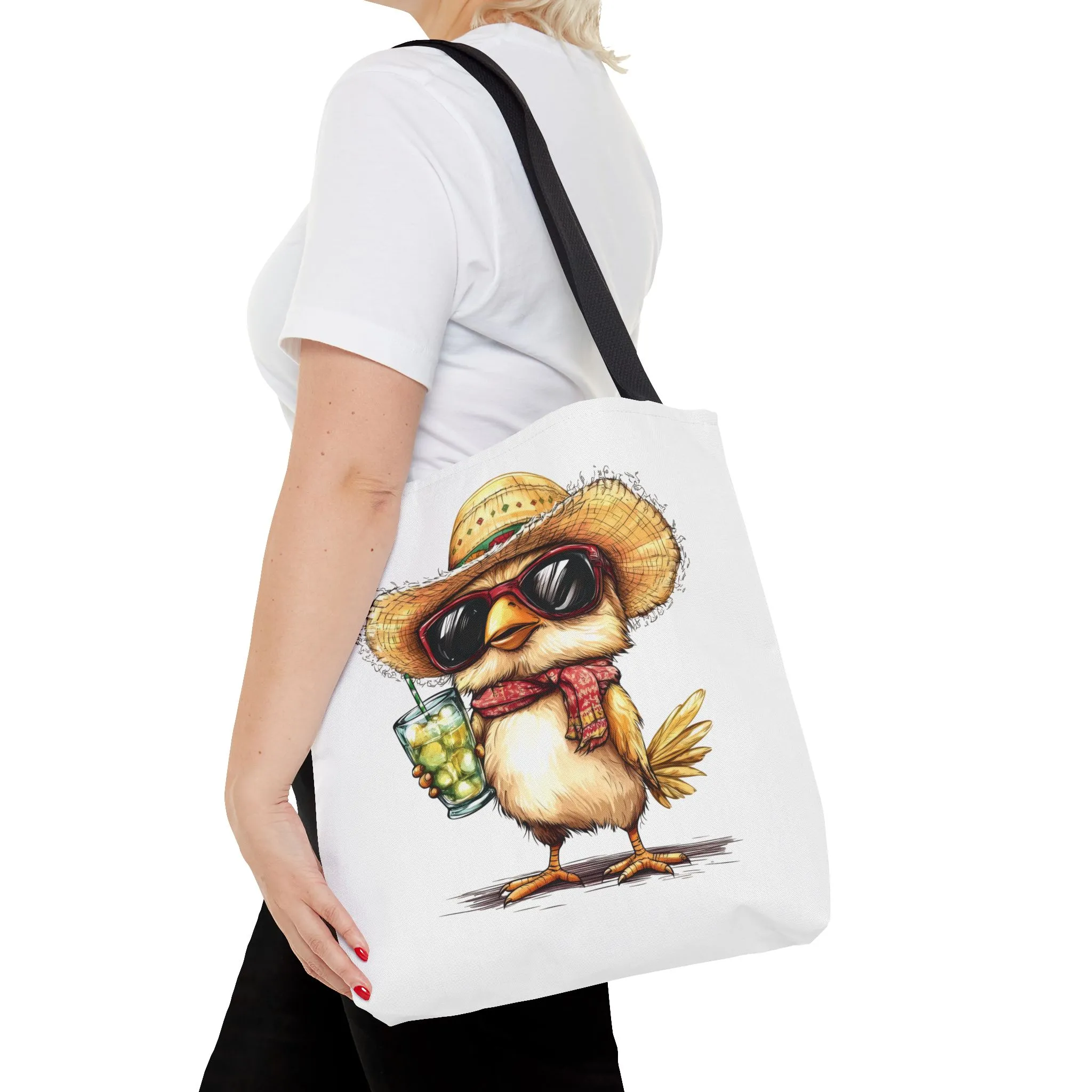 Chic Summer Tote Bag, Fun Bird Design, Beach Bag, Vacation Accessory, Perfect Gift for Bird Lovers, Eco-Friendly Shopper - Image 14