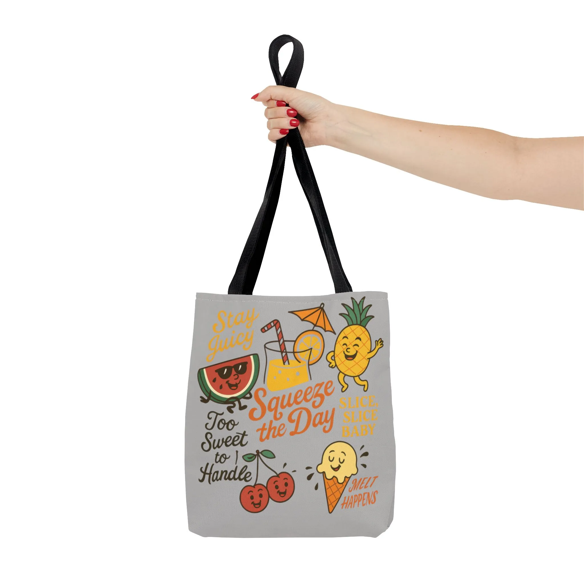 Juicy Summer Tote Bag, Fun Beach Carryall, Perfect for Grocery Shopping, Reusable Market Tote, Cute Gift for Fruit Lovers, Large Tote Bag - Image 39