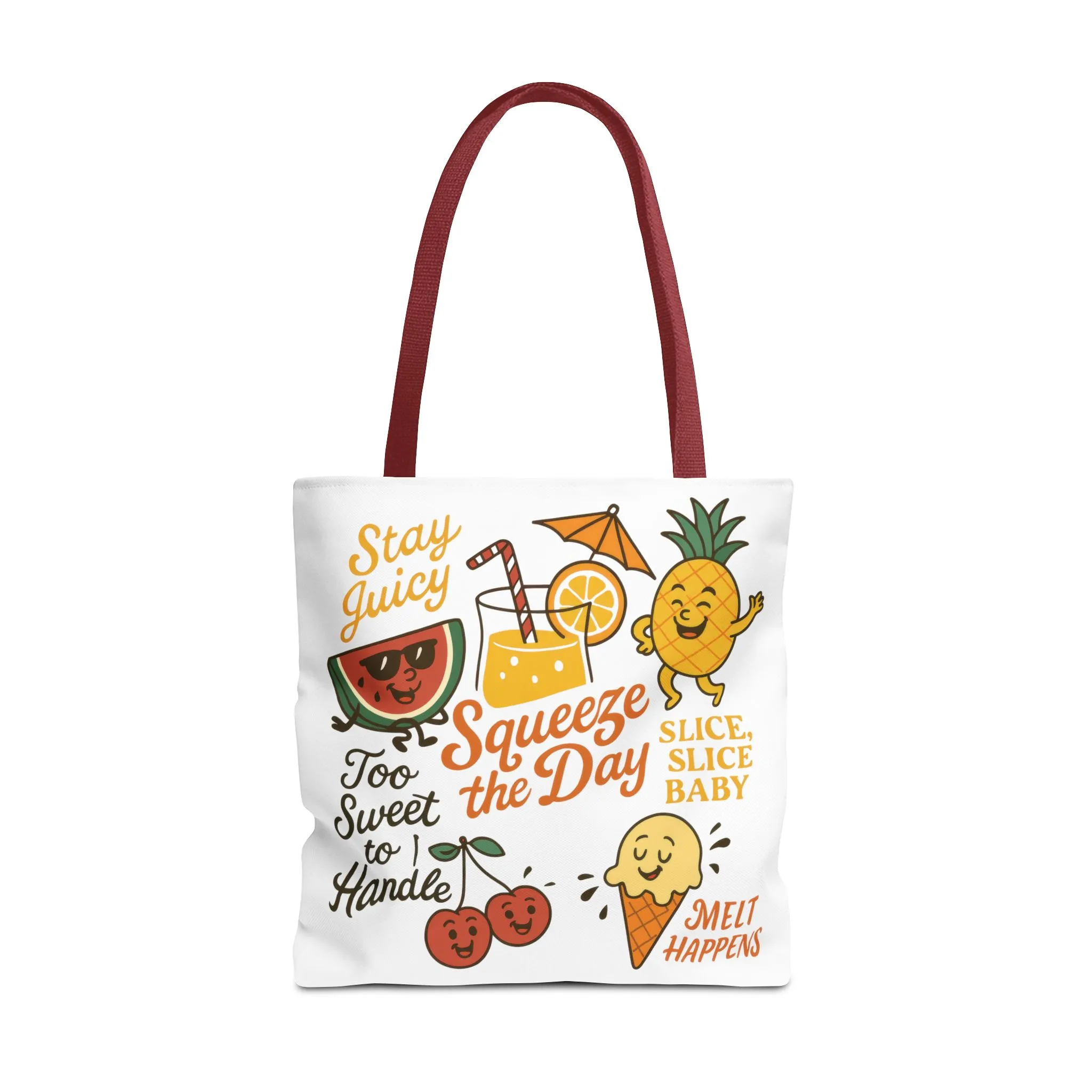 Juicy Summer Tote Bag, Fun Beach Carryall, Perfect for Grocery Shopping, Reusable Market Tote, Cute Gift for Fruit Lovers, Large Tote Bag - Image 61