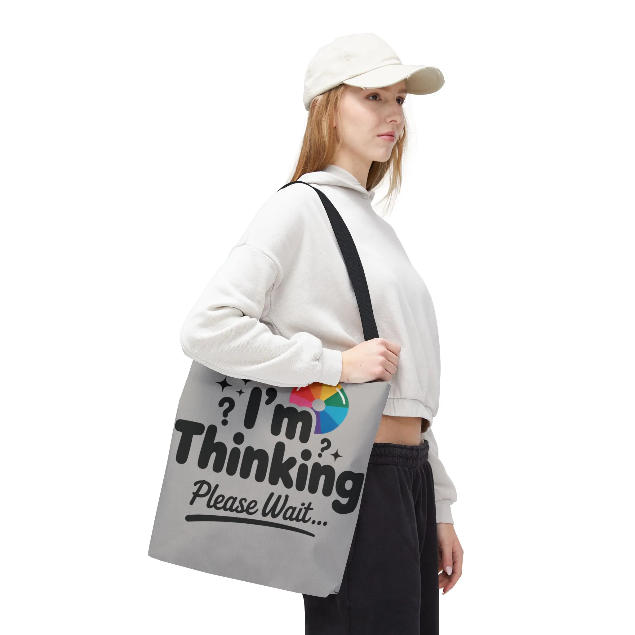 Whimsical Thinking Tote Bag, Funny Gift, Carry-All for Daily Use, Ideal for Birthdays and Graduations, Work or School Tote for Women and Men - Image 15
