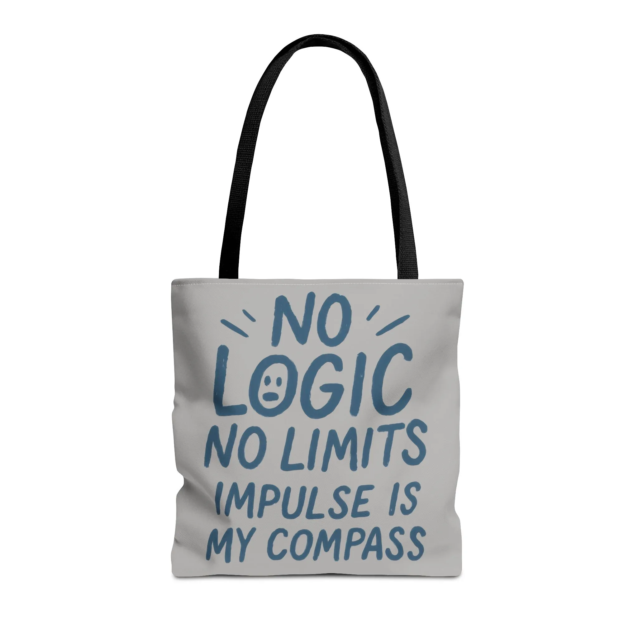 Impulse Is My Compass Tote Bag, Motivational Tote, Reusable Shopping Bag, Perfect Gift for Friends, Everyday Carry, Eco-Friendly - Image 5