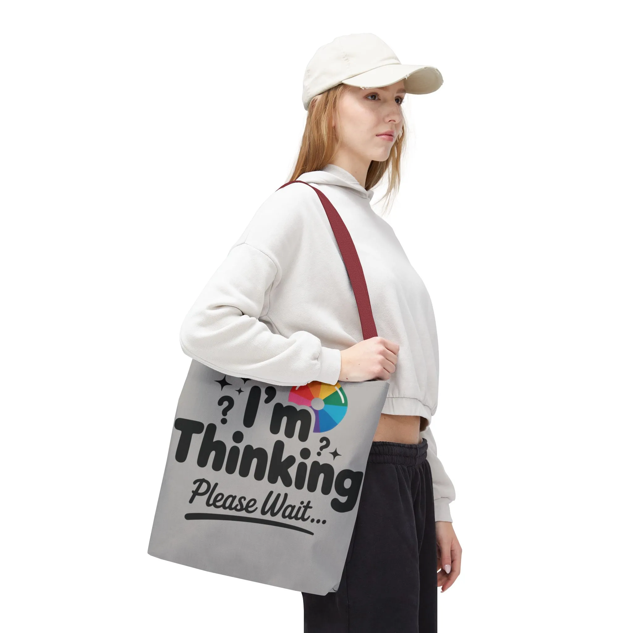 Whimsical Thinking Tote Bag, Funny Gift, Carry-All for Daily Use, Ideal for Birthdays and Graduations, Work or School Tote for Women and Men - Image 25