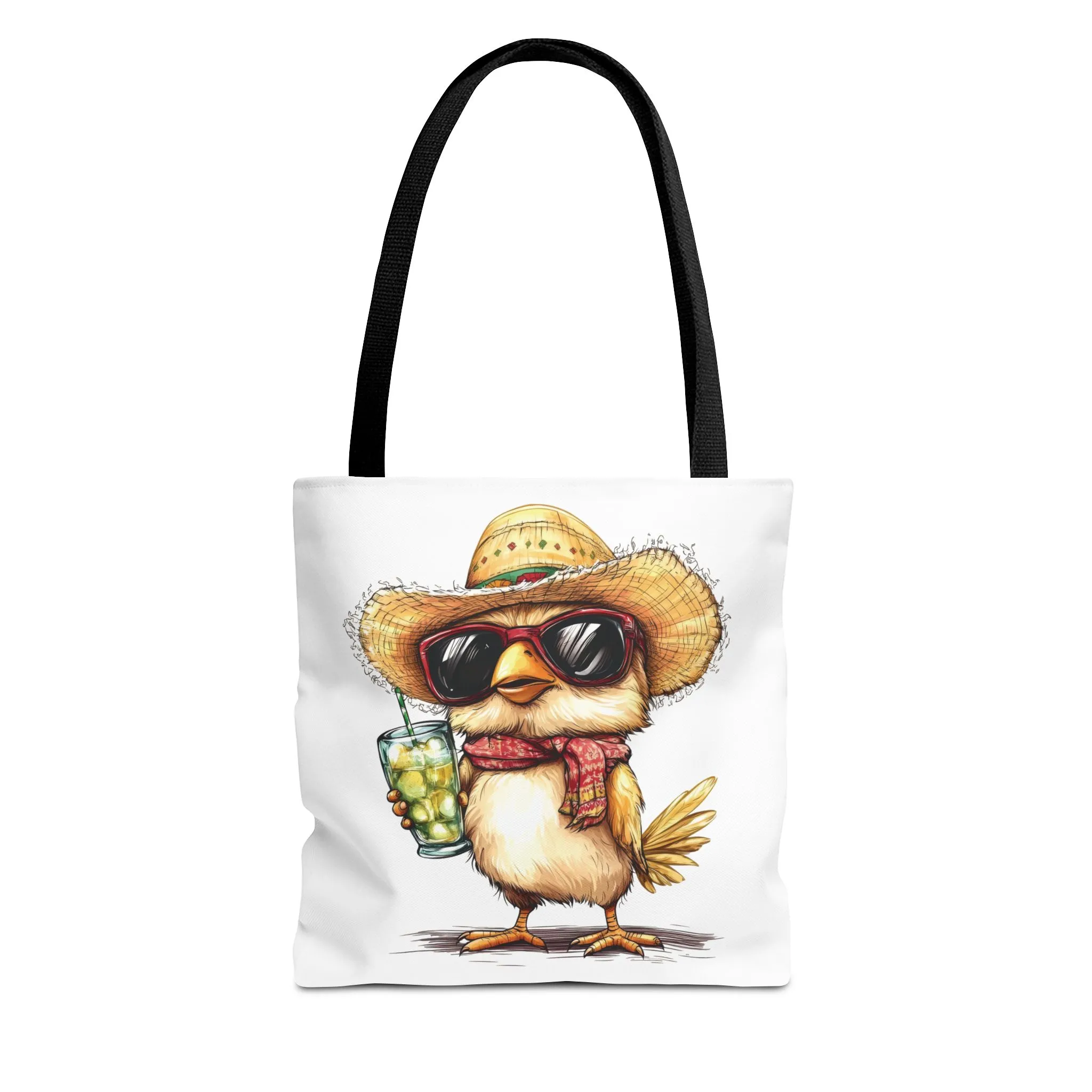 Chic Summer Tote Bag, Fun Bird Design, Beach Bag, Vacation Accessory, Perfect Gift for Bird Lovers, Eco-Friendly Shopper - Image 6