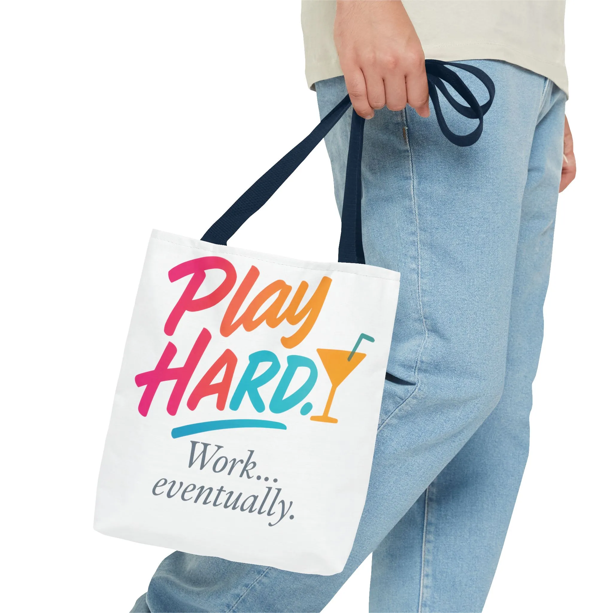 Play Hard Tote Bag - Fun, Stylish, Tote for Work & Play, Summer, Gift, Beach Bag, Everyday Carry, Beach Weekender Bag, large canvas bag - Image 33