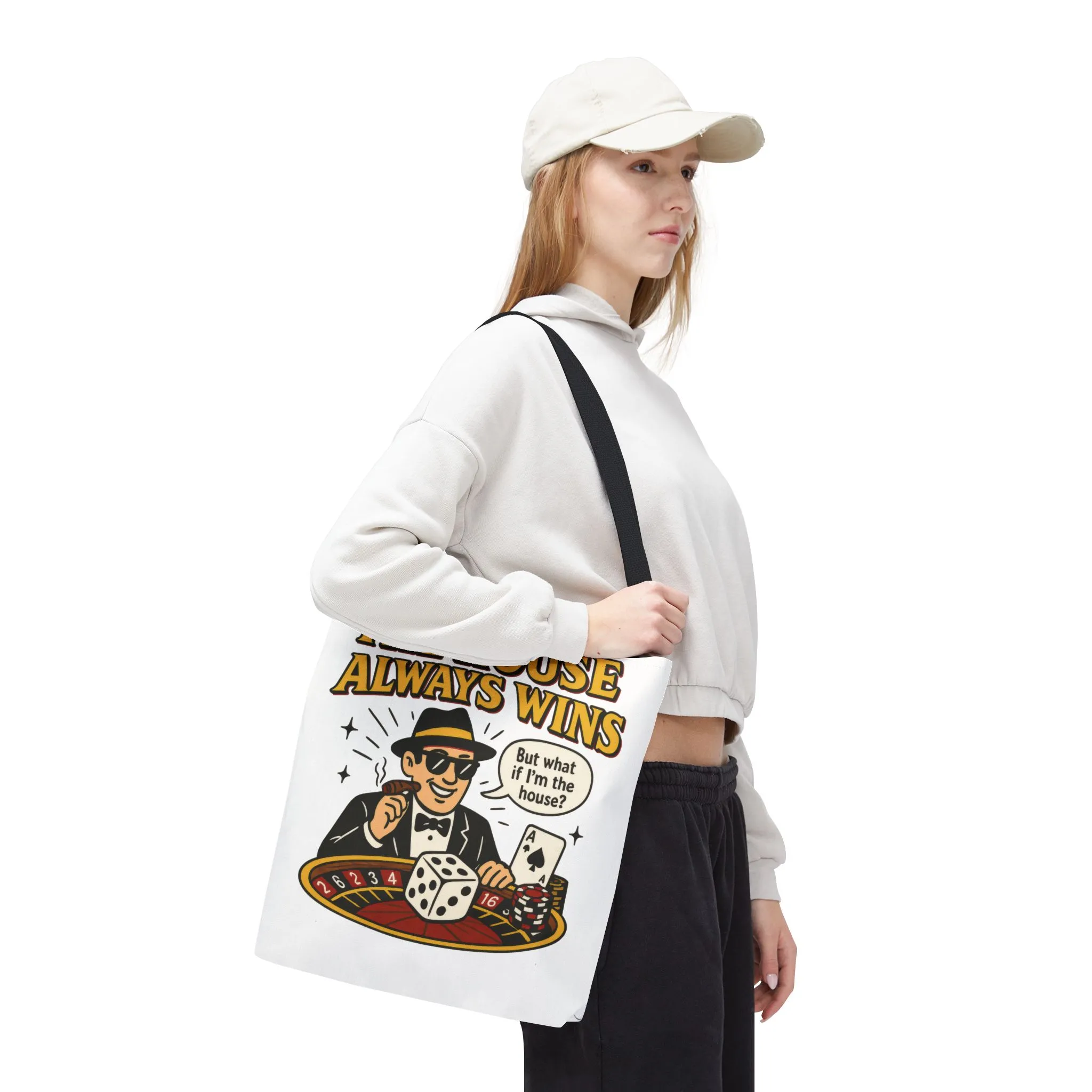 Casino Vibes Tote Bag, Fun Gift for Gamblers, Everyday Use, Travel Accessory, Stylish Shopping Bag, Unique Gambling Merch - Image 15