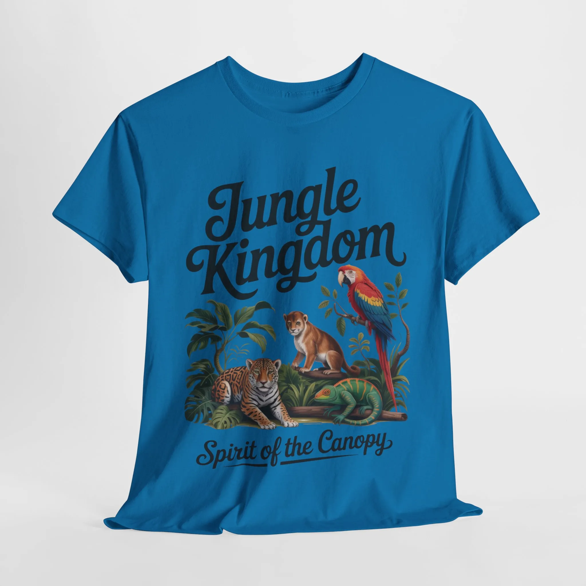 Womens Jungle Kingdom Tee - Nature Lover T-Shirt, Animal Graphic Tee, Eco-Friendly Gift, Summer Fashion, Adventure Outfit - Image 13
