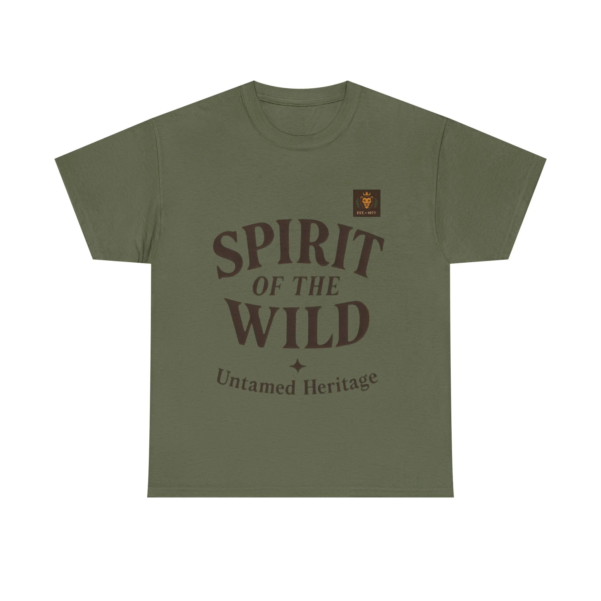 Spirit of the Wild Mens Heavy Cotton Tee, Nature Lover Gift, Outdoor Adventure Shirt, Unisex Tee, Casual Wear, Unique Graphic Apparel - Image 21