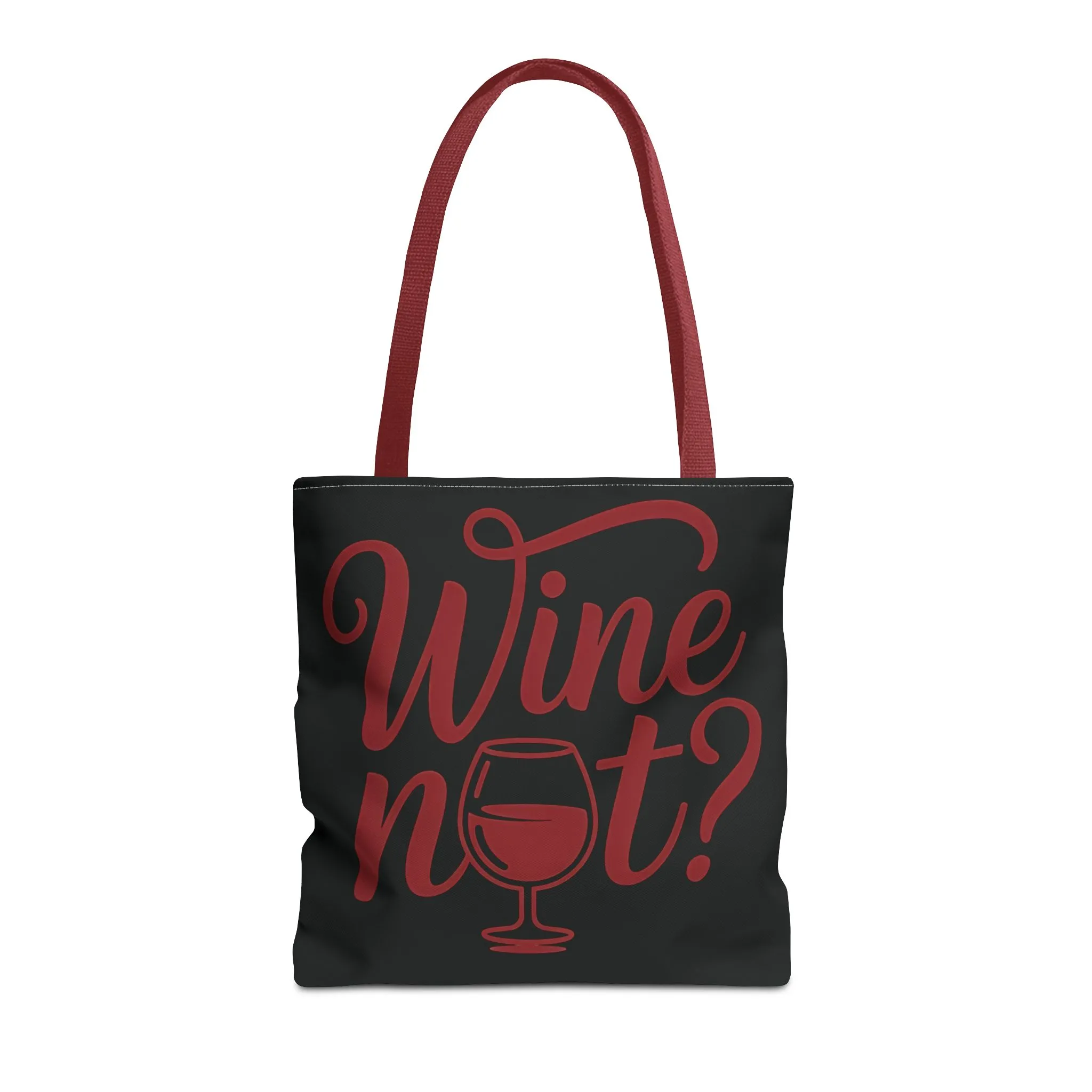 Wine Not? Tote Bag - Fun Wine Lover's Accessory for Parties, Gift for Wine Enthusiasts, Perfect for Grocery or Beach Outings, AOP Design - Image 11