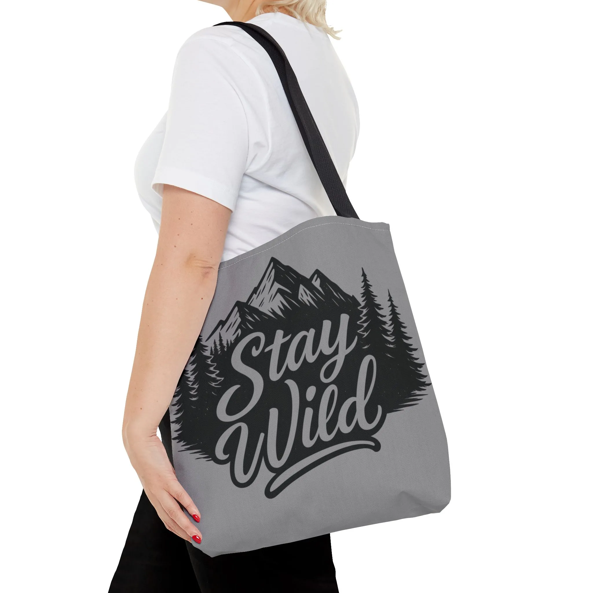 Stay Wild Tote Bag | Eco-friendly Shopping Bag, Adventure Tote, Outdoor Enthusiast Gift, Stylish Carryall, Perfect for Summer Adventures - Image 14
