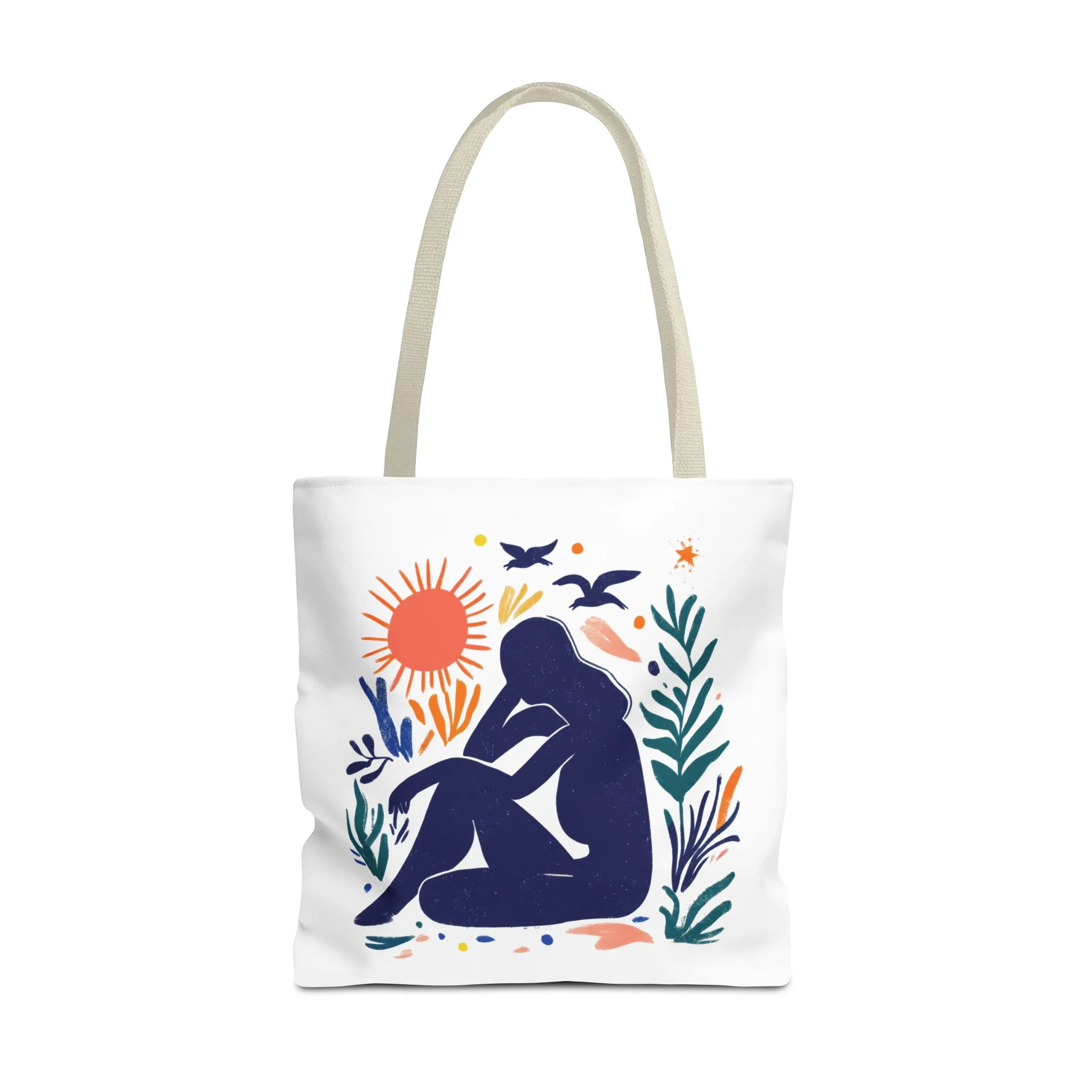 Boho Art Tote Bag, Versatile Eco-Friendly Carryall, Gift for Her, Summer Outing, Beach Bag, Reusable Shopping Tote - Image 45