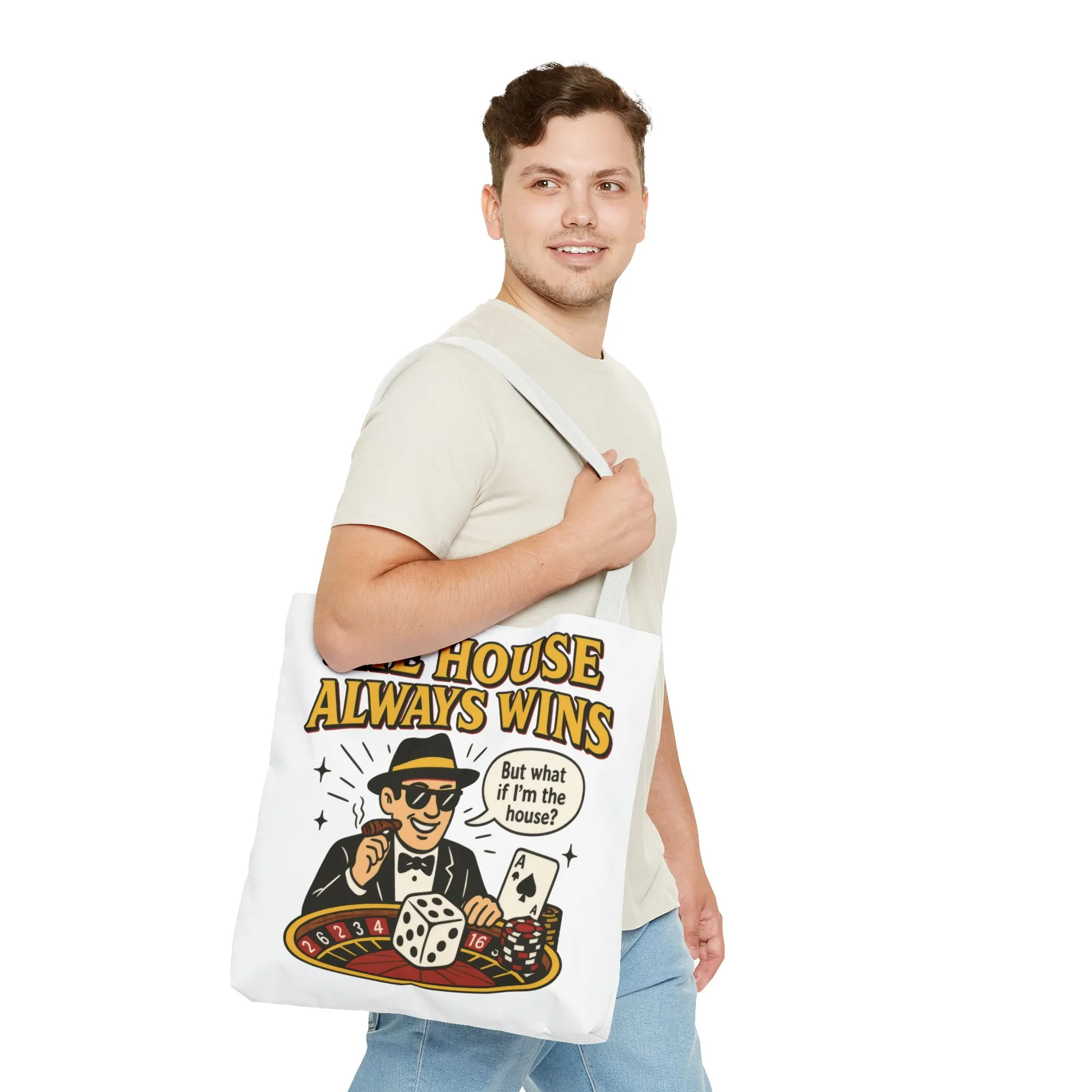 Casino Vibes Tote Bag, Fun Gift for Gamblers, Everyday Use, Travel Accessory, Stylish Shopping Bag, Unique Gambling Merch - Image 28