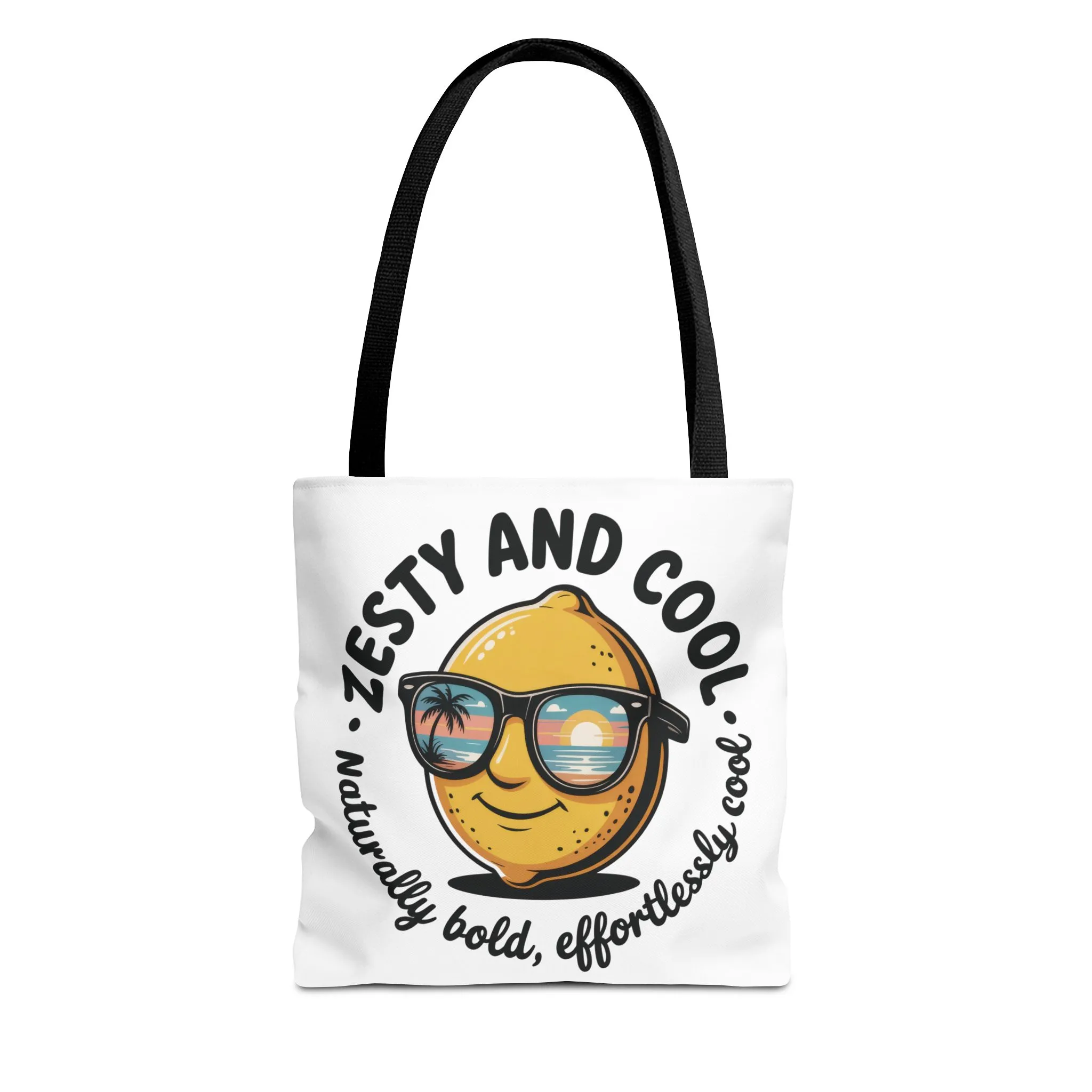Zesty Lemon Tote Bag - Fun & Bold Carry-All for Everyday Use, Summer, Beach Days, Gifts, Eco-Friendly Shopping, Large Tote Bag - Image 6