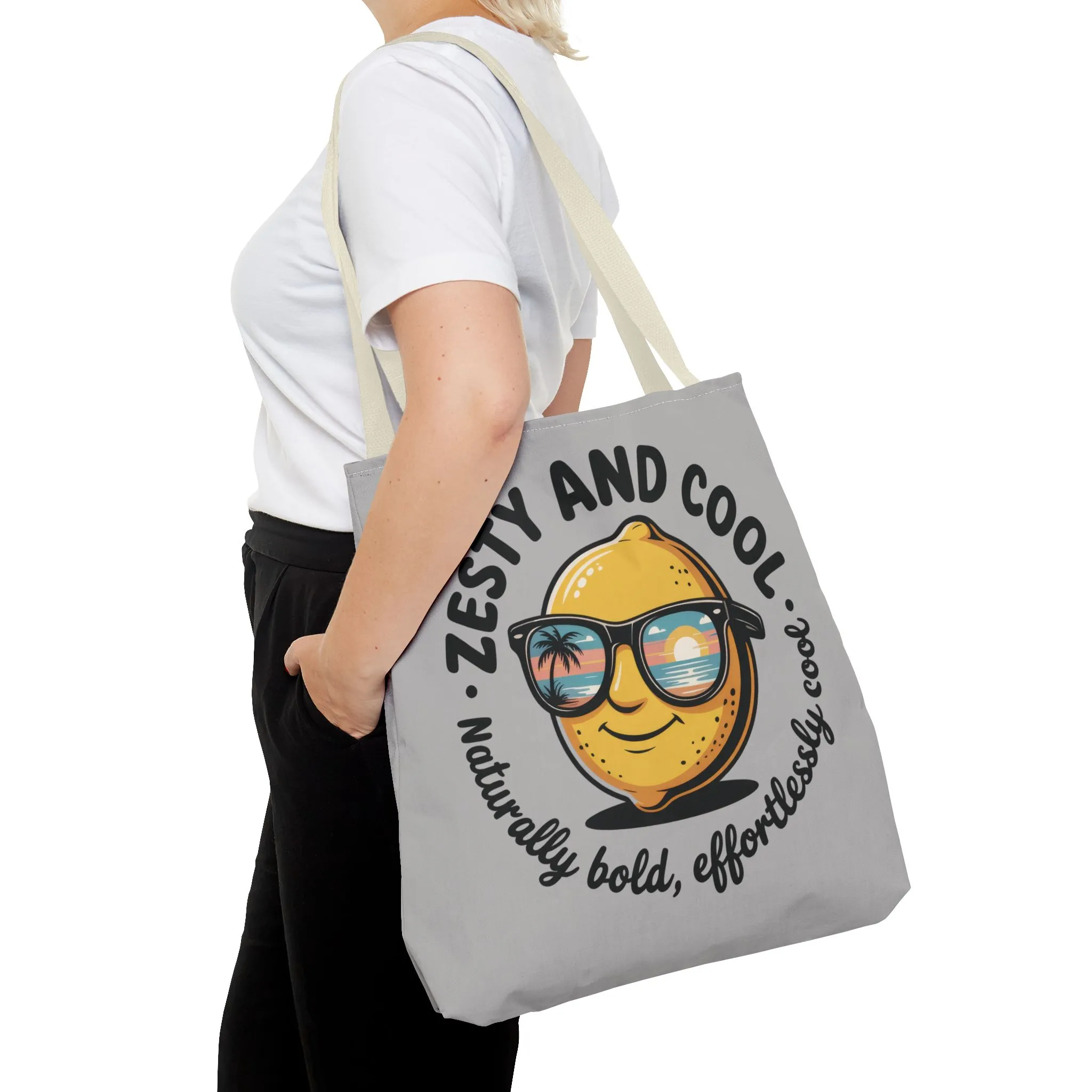 Zesty Lemon Tote Bag - Fun & Bold Carry-All for Everyday Use, Summer, Beach Days, Gifts, Eco-Friendly Shopping, Large Tote Bag - Image 29