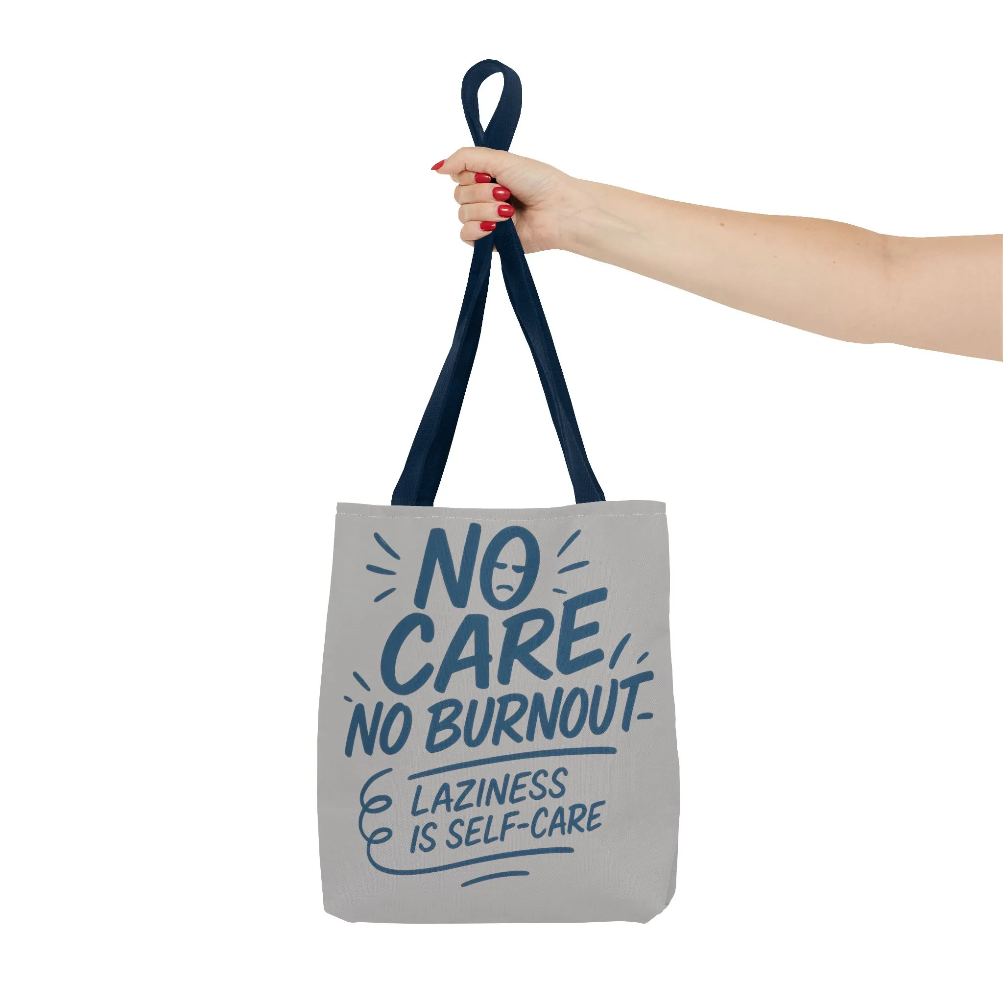Laziness is Self-Care Funny Quote Bag, Oversized Reusable Canvas Shopping Tote, Sarcastic Self-Care Gift, Weekend Getaway, Everyday Use - Image 24