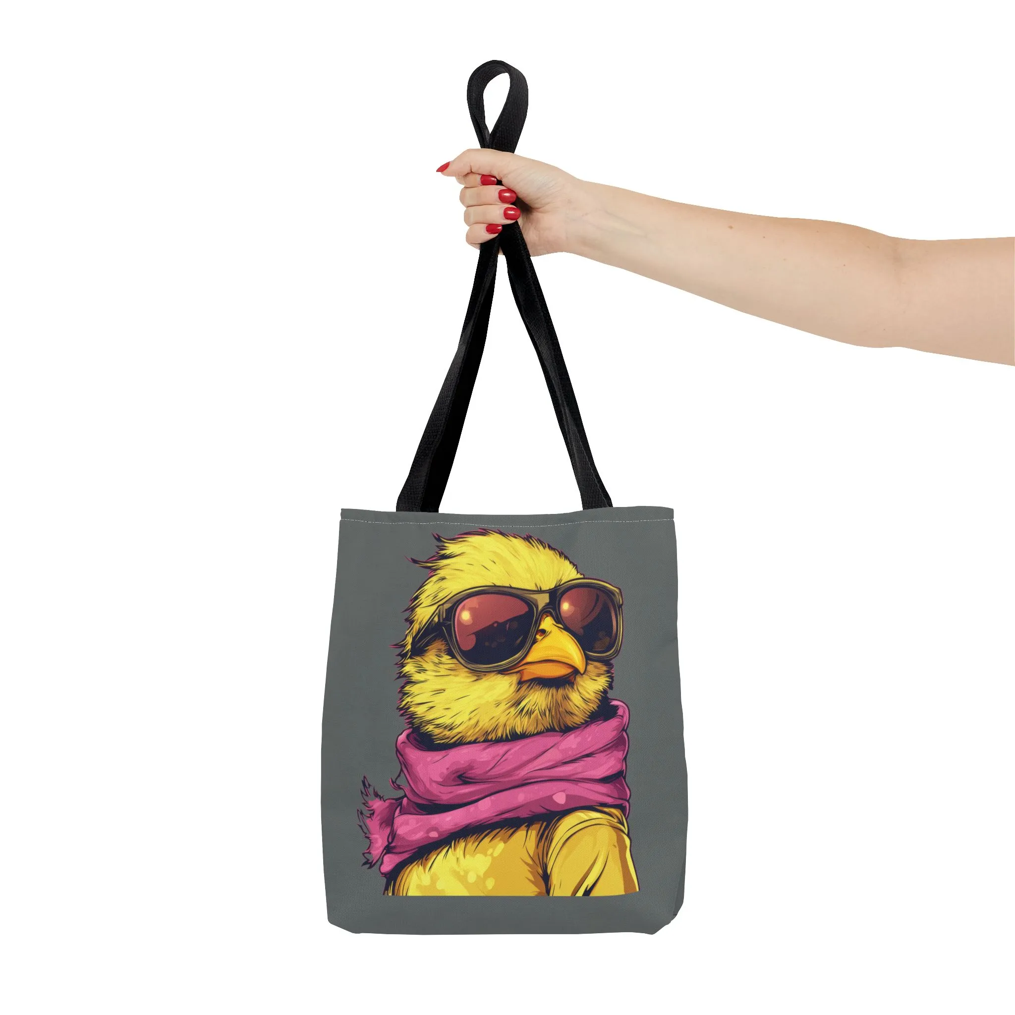 Chic Bird Tote Bag - Trendy Shopping Tote, Eco-friendly Bag, Gift for Animal Lovers, Summer Accessory, Festival Essential, Beach Tote - Image 9