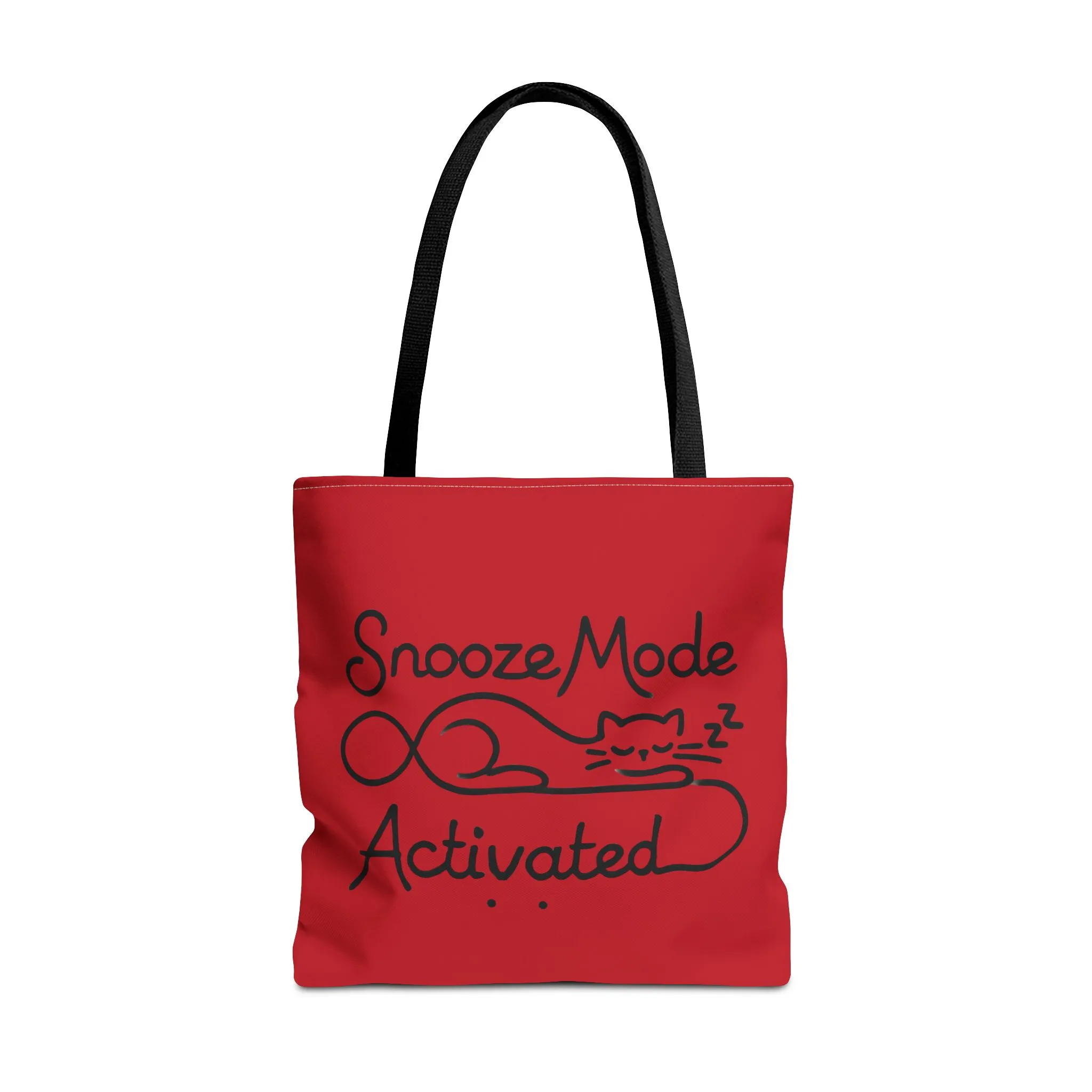 Sleepy Cat Tote Bag - Snooze Mode Activated, Cute Cat Lover Gift, Lounge Essential, Beach, Grocery, Everyday Use, Beach Weekender Bag - Image 16