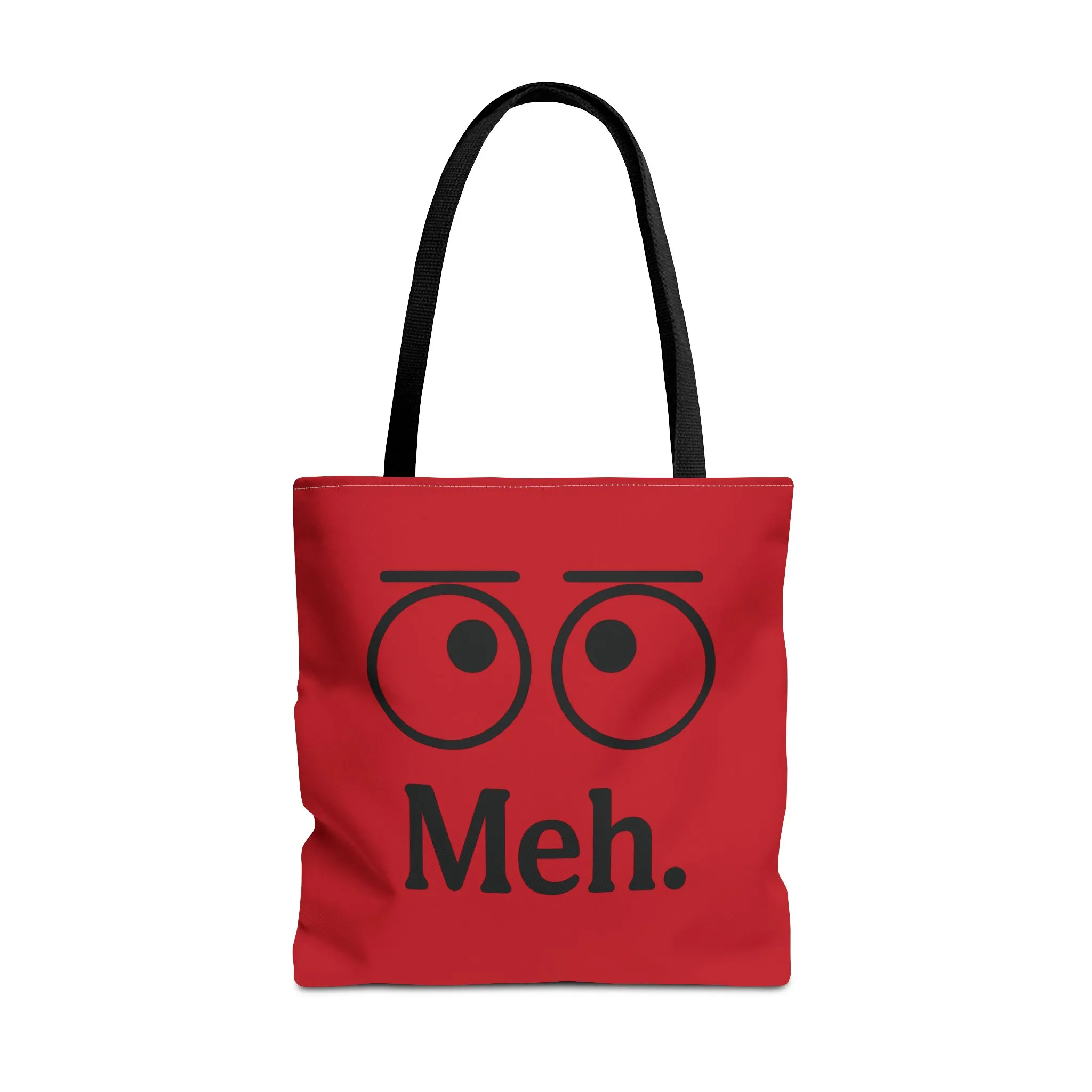 Meh. Tote Bag - Perfect Gift for Sarcastic Friends, Trendy Everyday Use, Unique Statement Accessory, Ideal for School, Work, Shopping