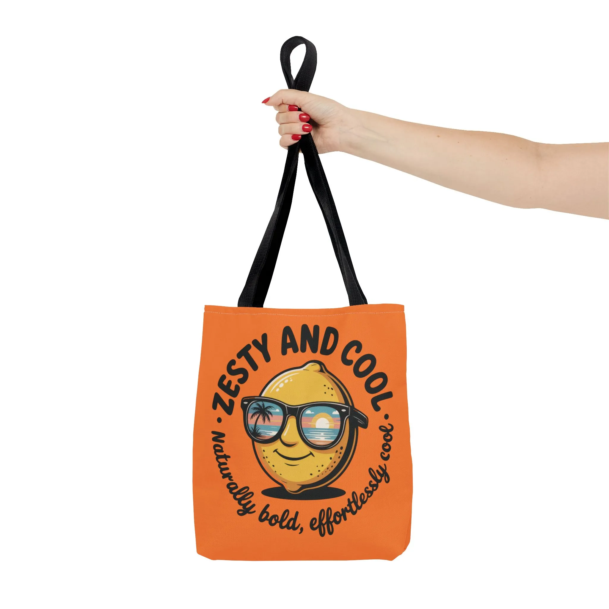 Zesty Lemon Tote Bag - Fun & Bold Carry-All for Everyday Use, Summer, Beach Days, Gifts, Eco-Friendly Shopping, Large Tote Bag - Image 9