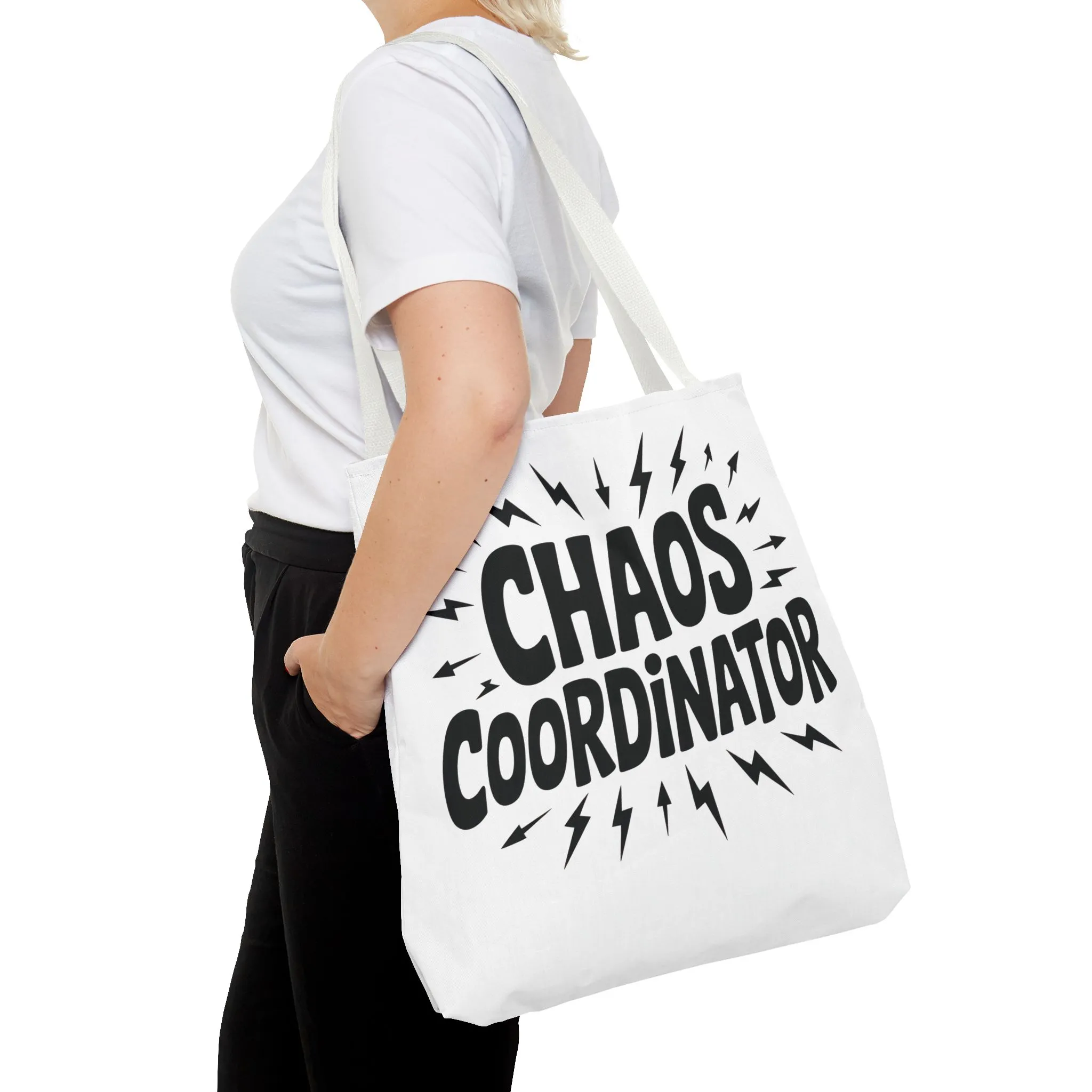 Chaos Coordinator Tote Bag, Fun Carryall for Busy Moms, Students, or Event Planners, Perfect Gift, Beach Weekender Bag, Large Tote Bag - Image 19