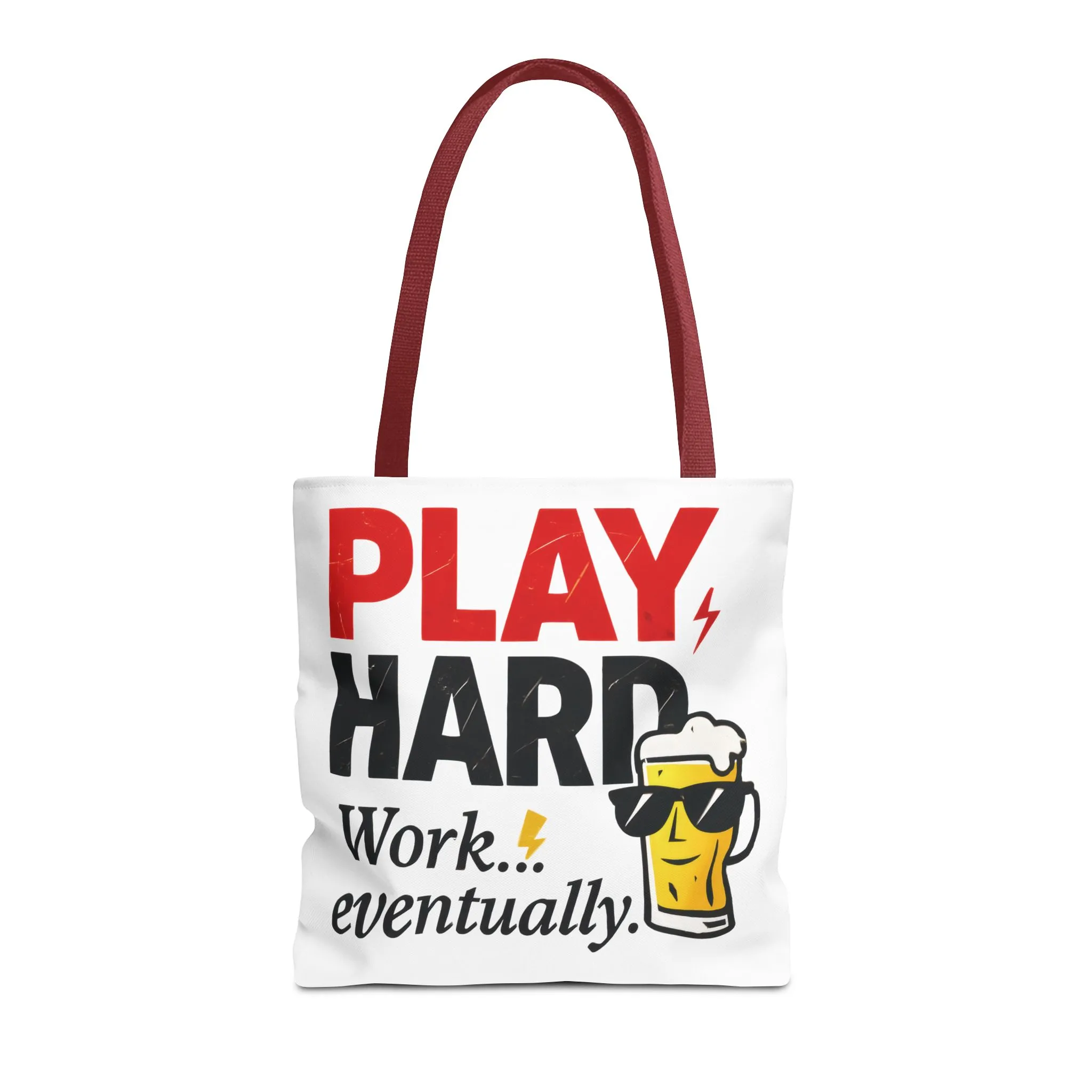 Play Hard Tote Bag - Fun, Stylish, Tote for Work & Play, Summer, Gift, Beach Bag, Everyday Carry, Beach Weekender Bag, large canvas bag - Image 21