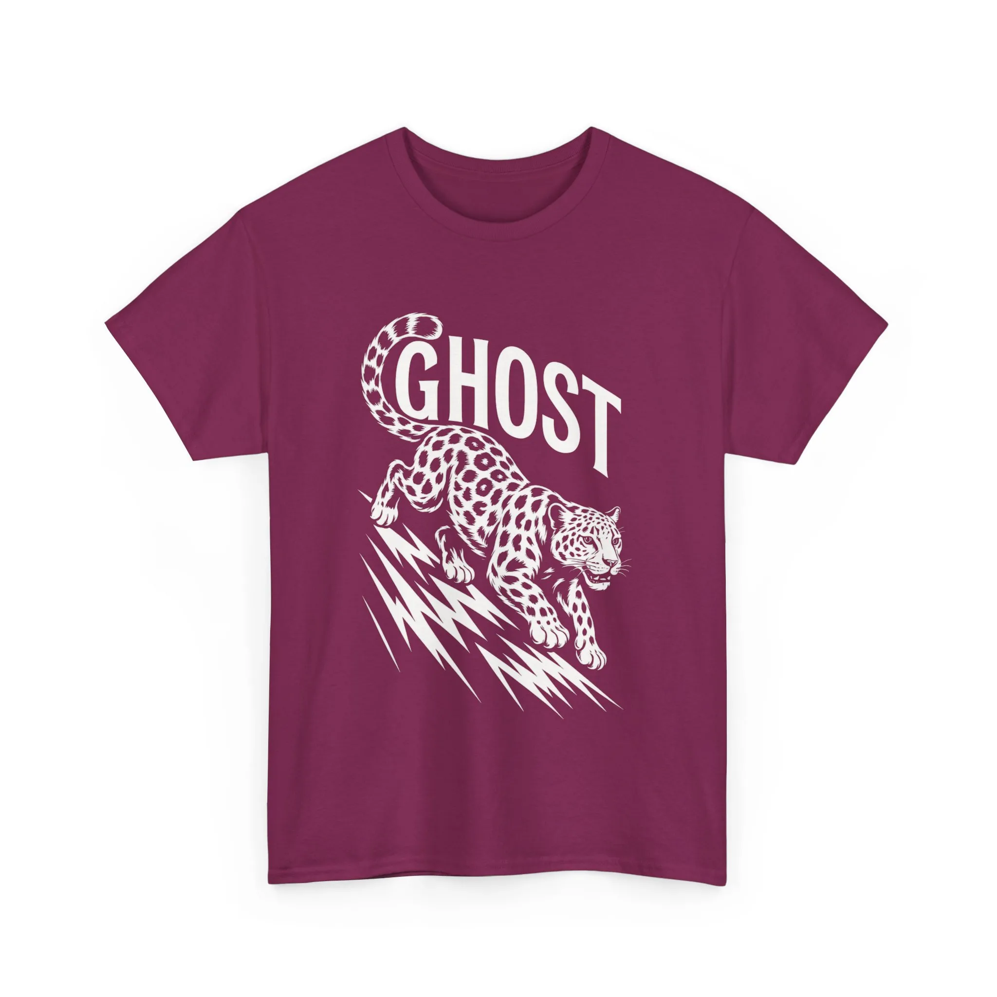 Ghost Leopard Graphic Tee, Mens T-Shirt, Casual Wear, Animal Print Top, Gift for Cat Lovers, Halloween Outfit - Image 25