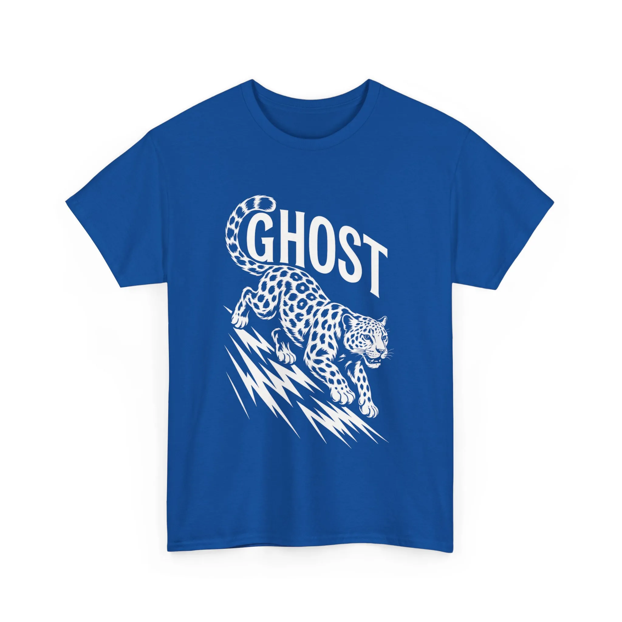 Ghost Leopard Graphic Tee, Mens T-Shirt, Casual Wear, Animal Print Top, Gift for Cat Lovers, Halloween Outfit - Image 19
