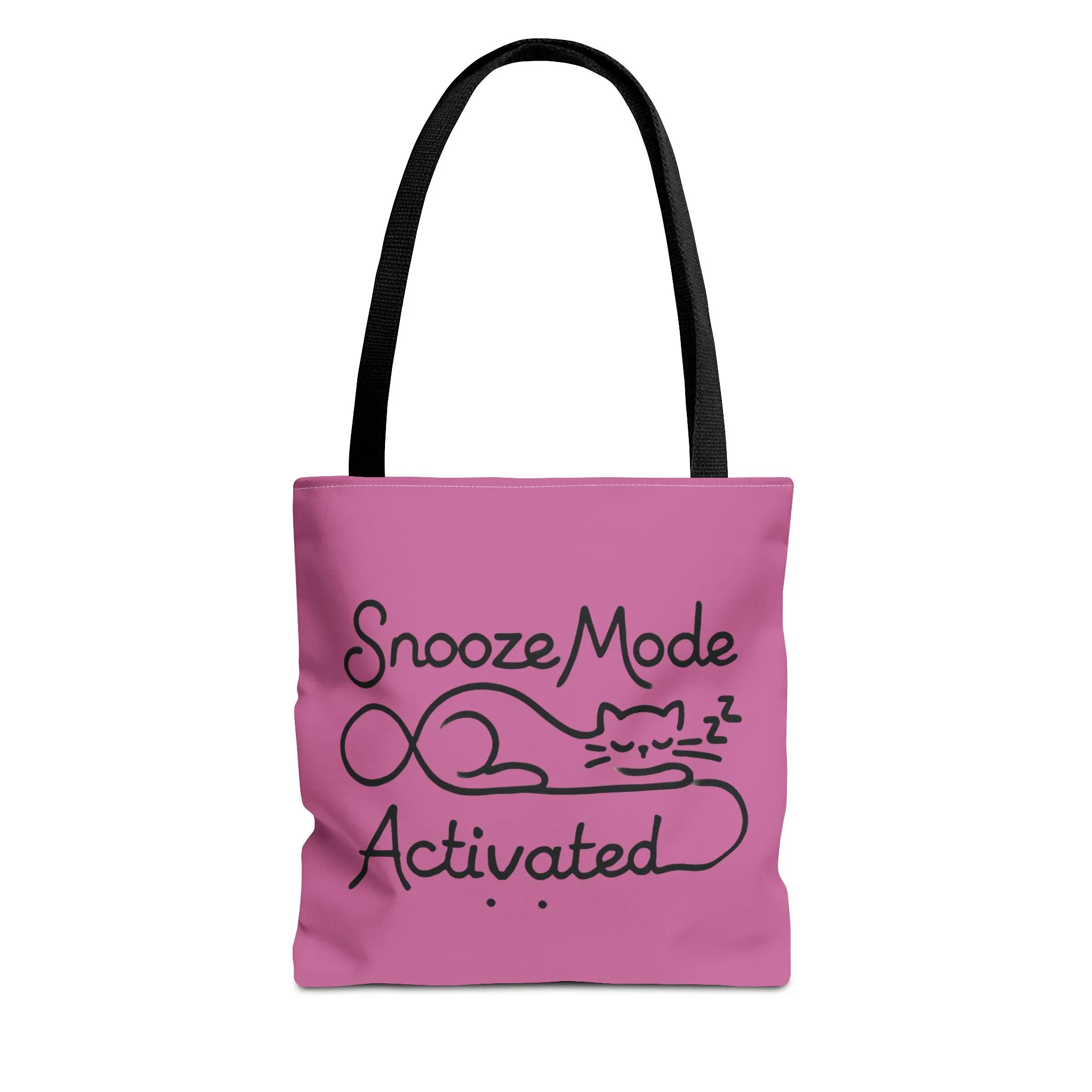 Sleepy Cat Tote Bag - Snooze Mode Activated, Cute Cat Lover Gift, Lounge Essential, Beach, Grocery, Everyday Use, Beach Weekender Bag - Image 6