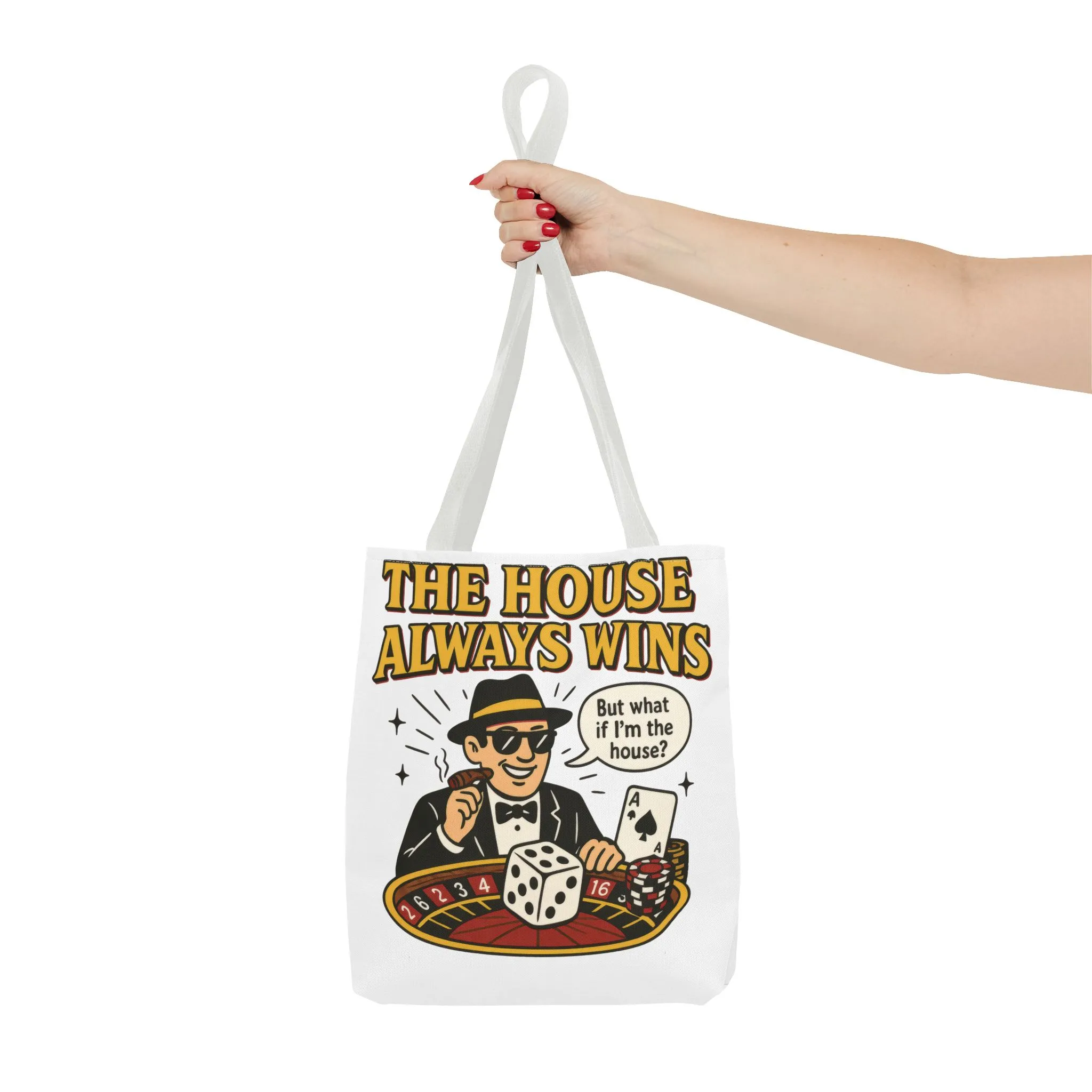 Casino Vibes Tote Bag, Fun Gift for Gamblers, Everyday Use, Travel Accessory, Stylish Shopping Bag, Unique Gambling Merch - Image 19