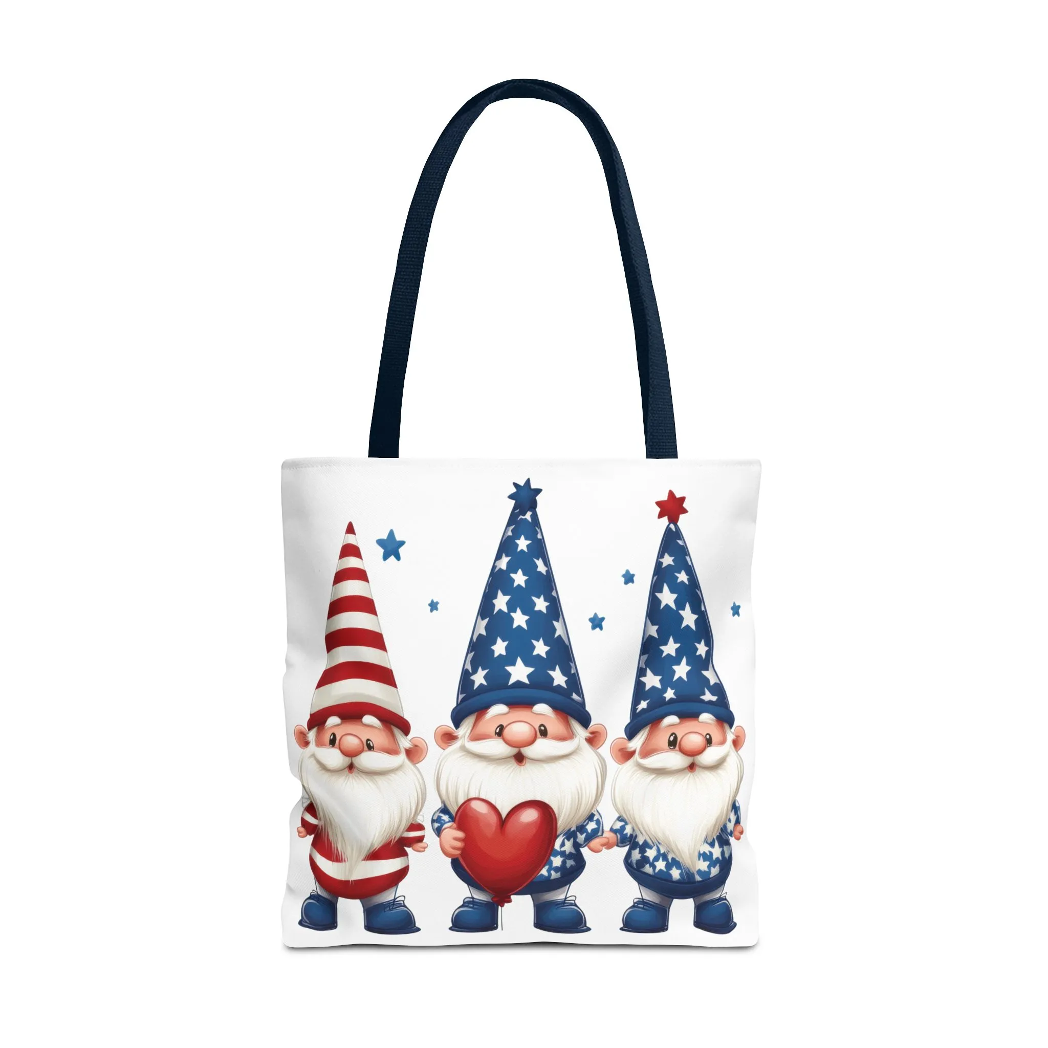 Patriotic Gnome Tote Bag, Stars and Stripes Reusable Grocery Bag, Cute Gnome Summer Bag, Holiday Gift Tote, Eco-Friendly Shopping Bag - Image 41