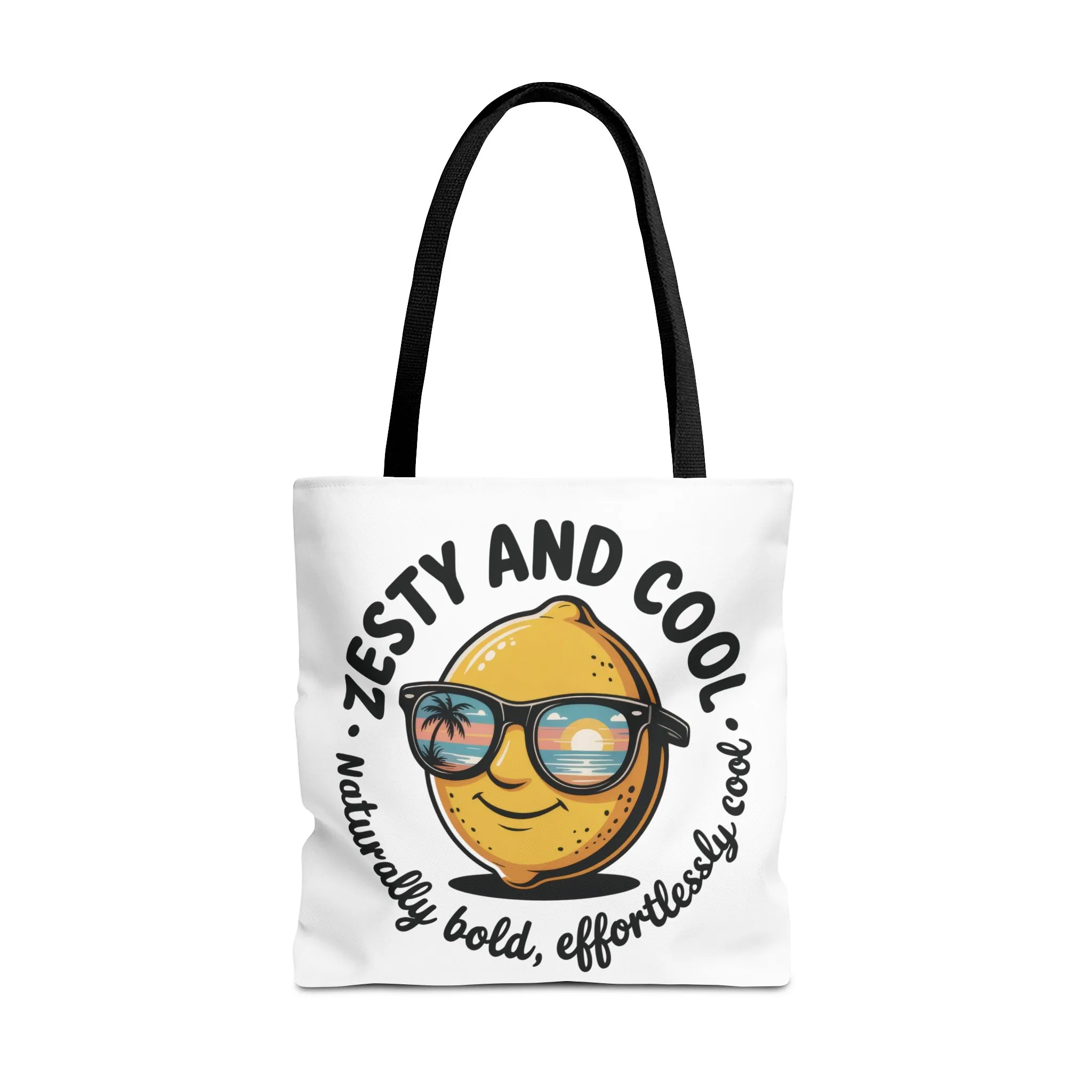 Zesty Lemon Tote Bag - Fun & Bold Carry-All for Everyday Use, Summer, Beach Days, Gifts, Eco-Friendly Shopping, Large Tote Bag
