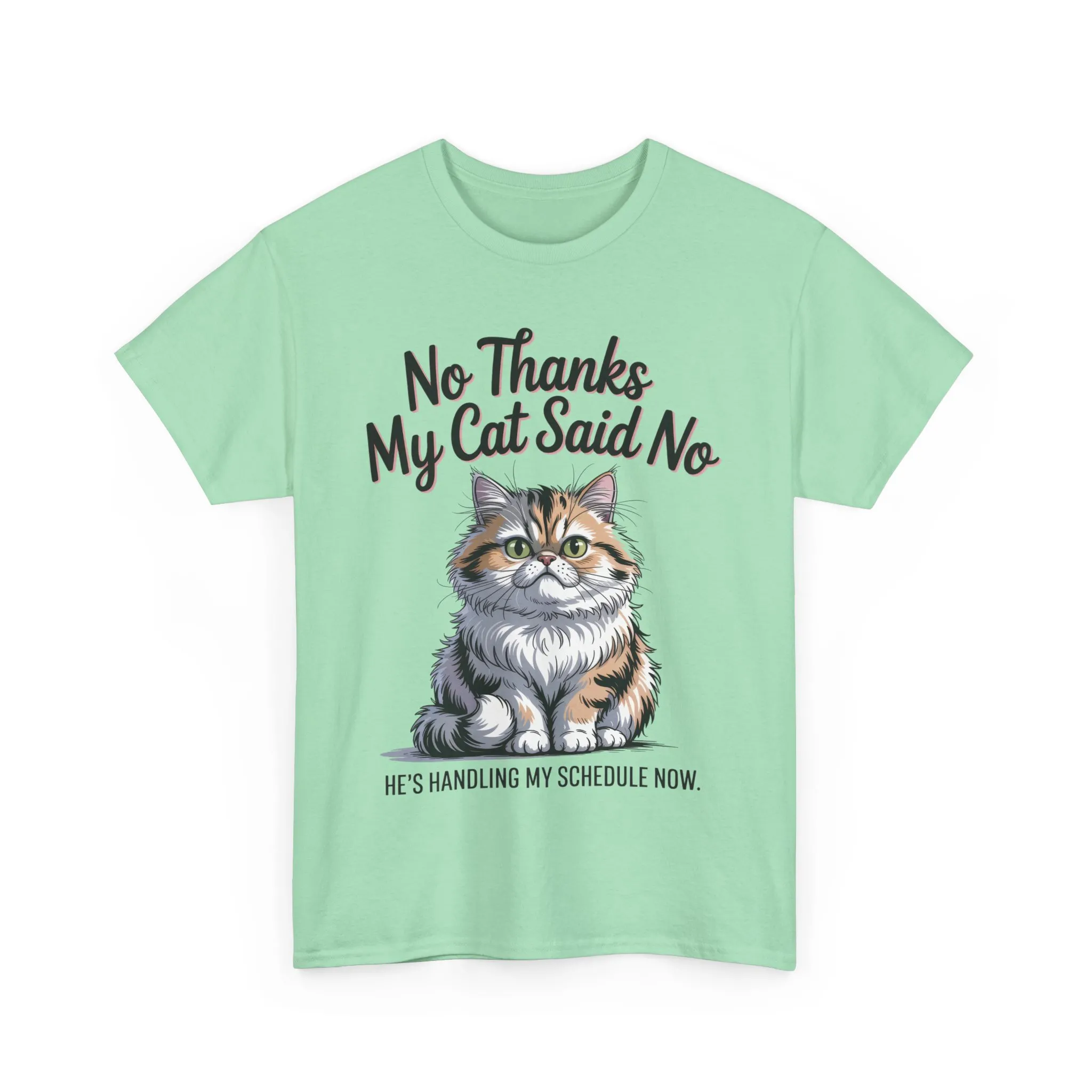 Funny Cat Quote Tee, Womens Heavy Cotton T-Shirt, Pet Lover Gift, Cute Cat Apparel, Cat Mom Tee, Quirky Animal Shirt, Humor - Image 28