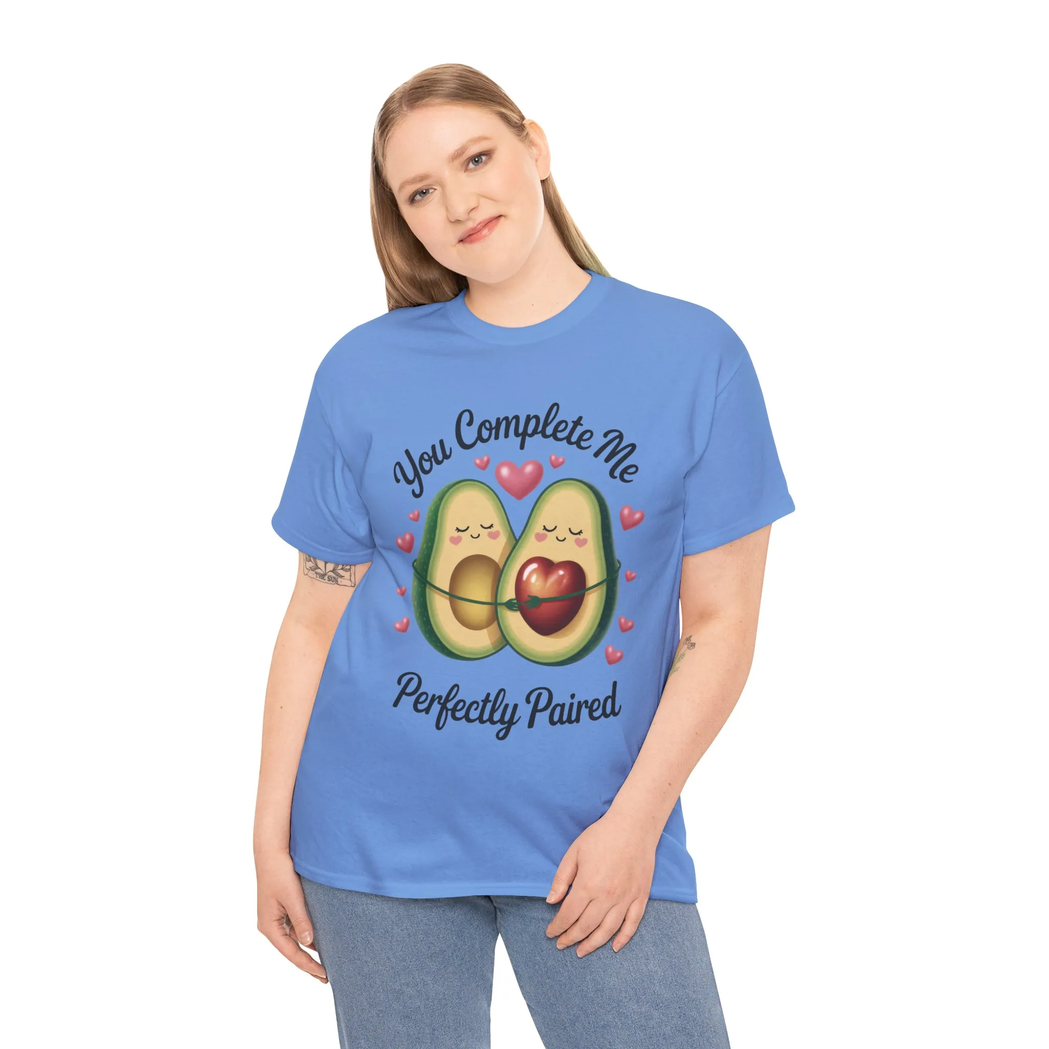 Cute Avocado Love Womens Tee, Perfect for Couples, Valentine's Day Gift, Relationship Shirt, Avocado Lover Apparel - Image 18
