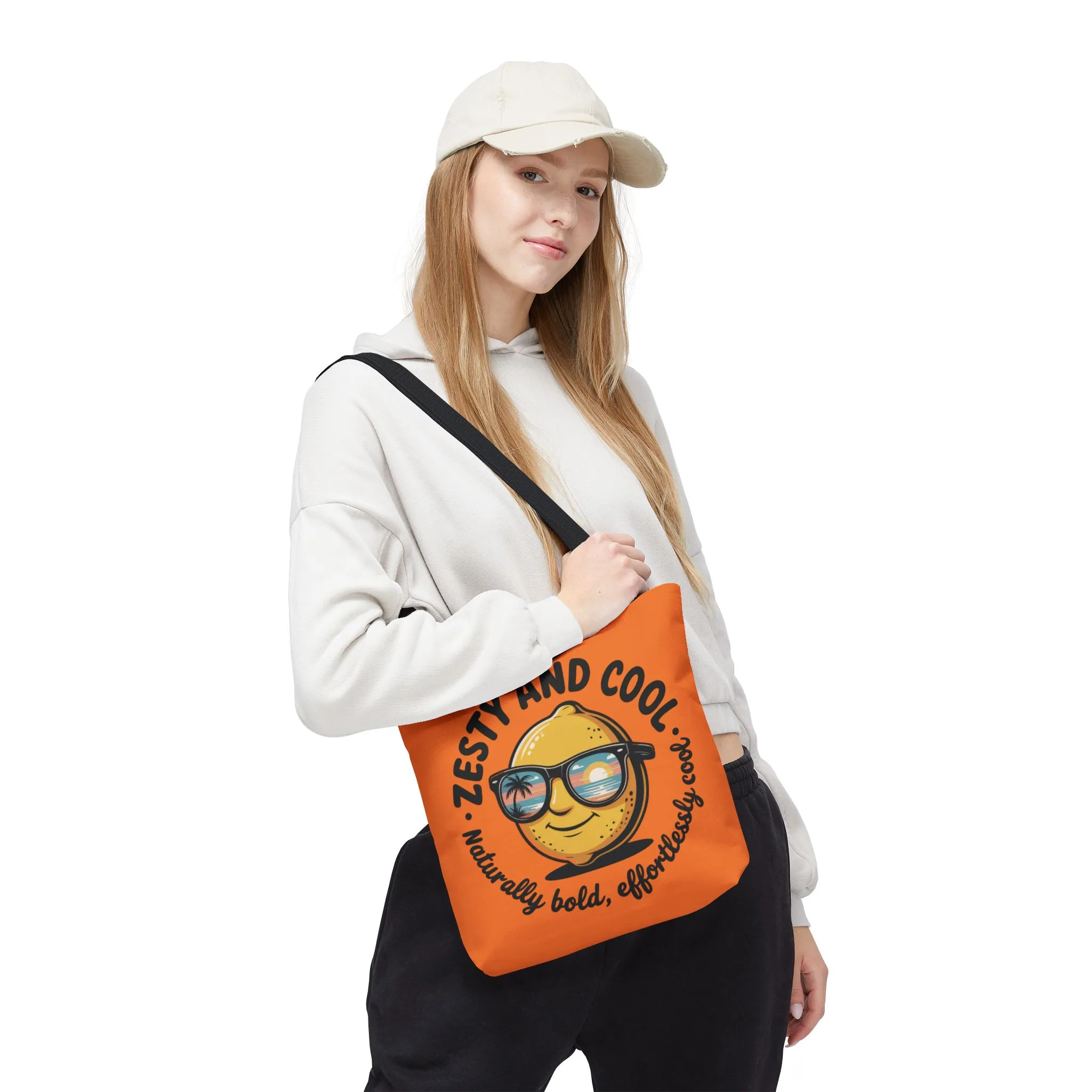 Zesty Lemon Tote Bag - Fun & Bold Carry-All for Everyday Use, Summer, Beach Days, Gifts, Eco-Friendly Shopping, Large Tote Bag - Image 10