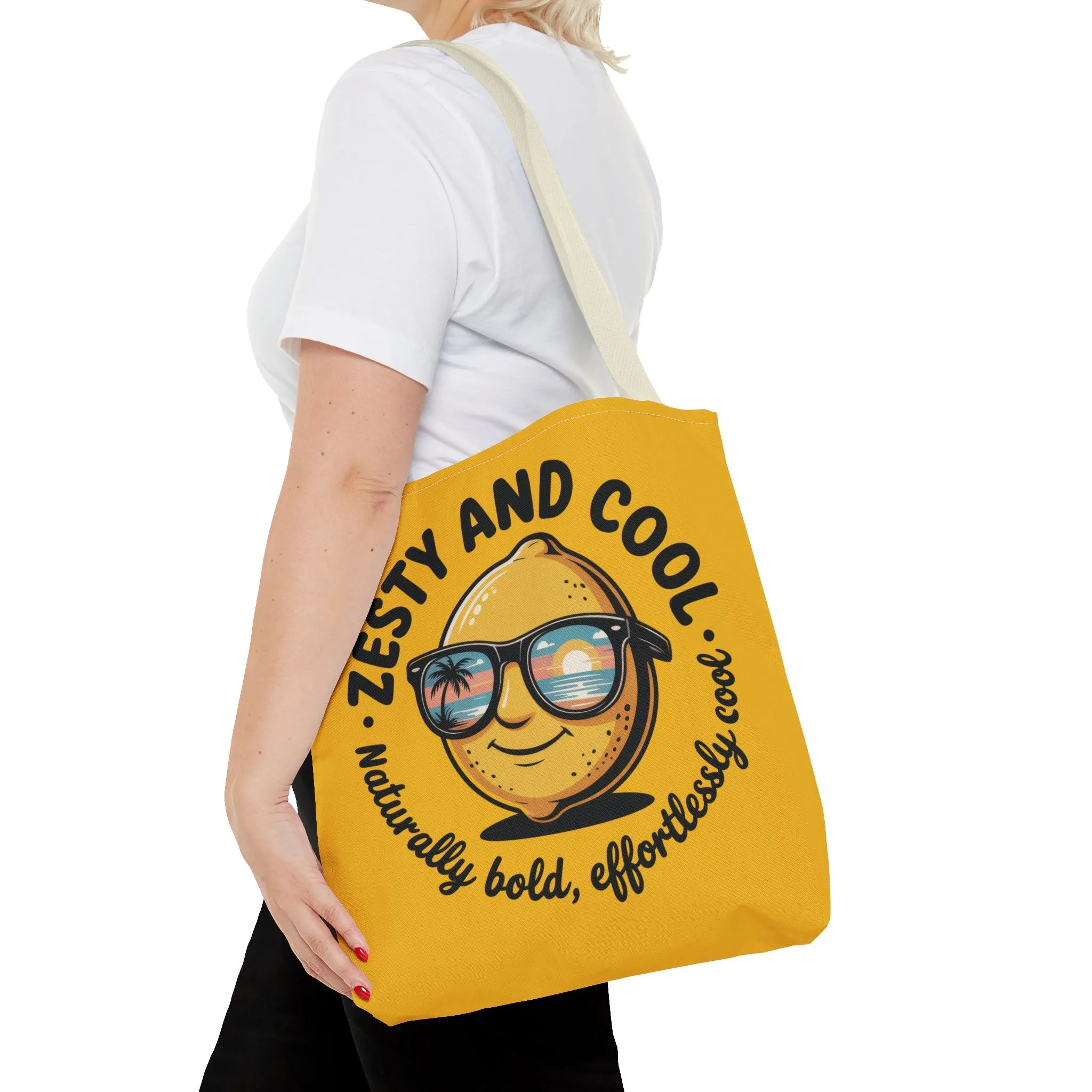 Zesty Lemon Tote Bag - Fun & Bold Carry-All for Everyday Use, Summer, Beach Days, Gifts, Eco-Friendly Shopping, Large Tote Bag - Image 29