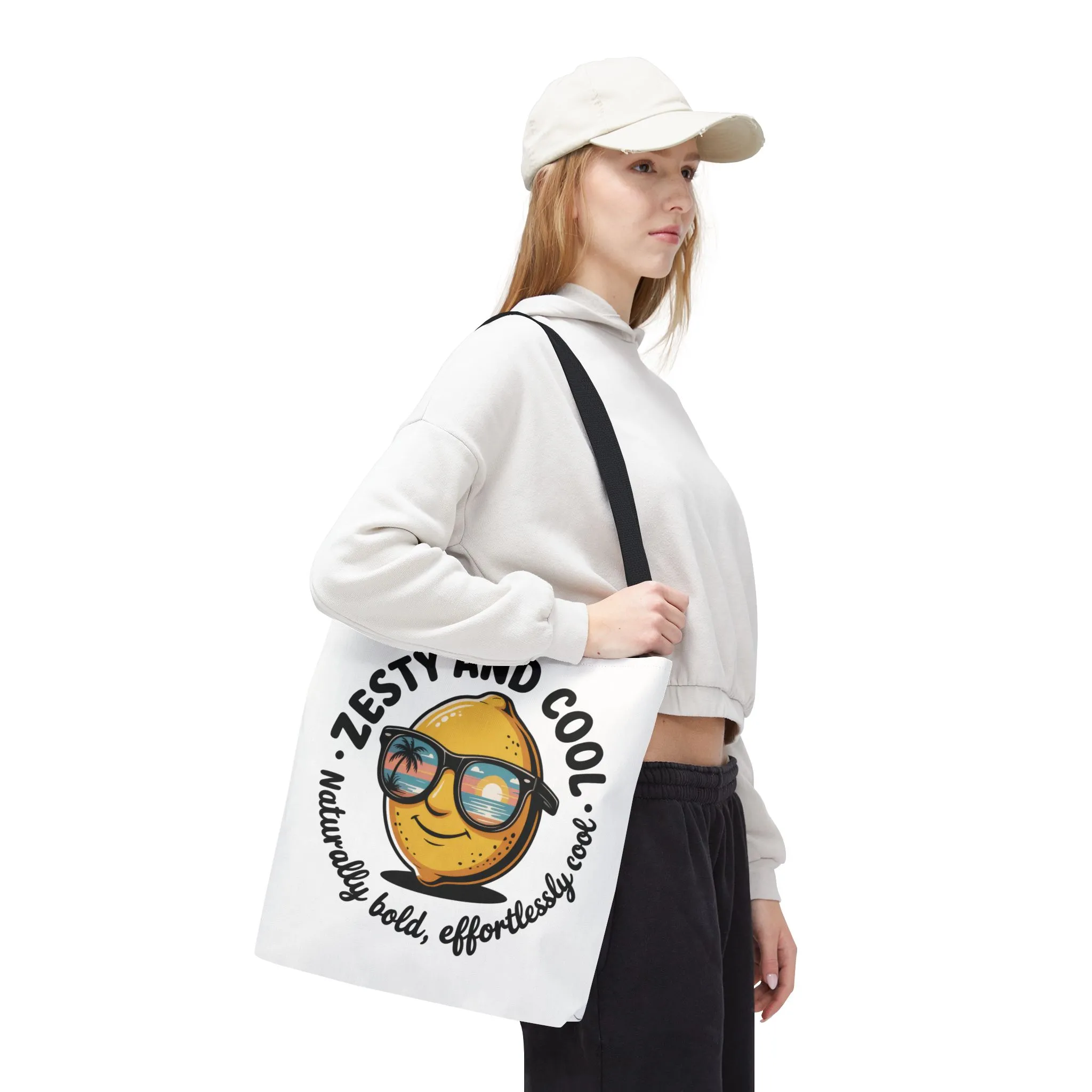 Zesty Lemon Tote Bag - Fun & Bold Carry-All for Everyday Use, Summer, Beach Days, Gifts, Eco-Friendly Shopping, Large Tote Bag - Image 15