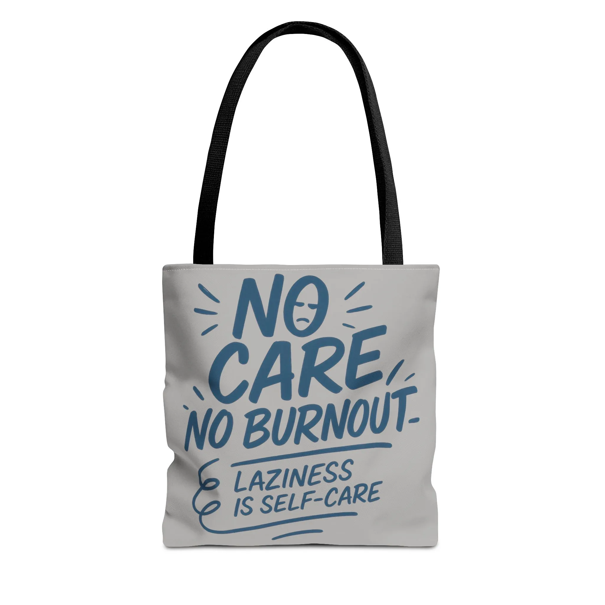 Laziness is Self-Care Funny Quote Bag, Oversized Reusable Canvas Shopping Tote, Sarcastic Self-Care Gift, Weekend Getaway, Everyday Use - Image 21