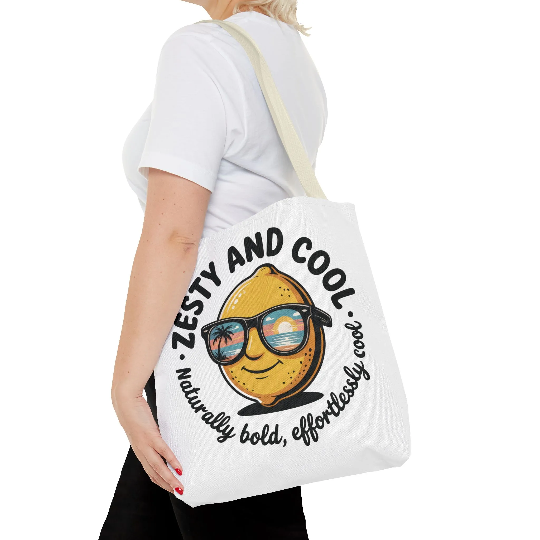 Zesty Lemon Tote Bag - Fun & Bold Carry-All for Everyday Use, Summer, Beach Days, Gifts, Eco-Friendly Shopping, Large Tote Bag - Image 24